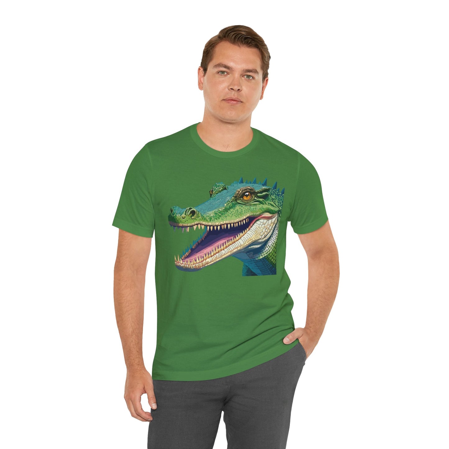 Unisex Animal Tee Shirt With Animals Art Design Wild Animals Jersey Short Sleeve