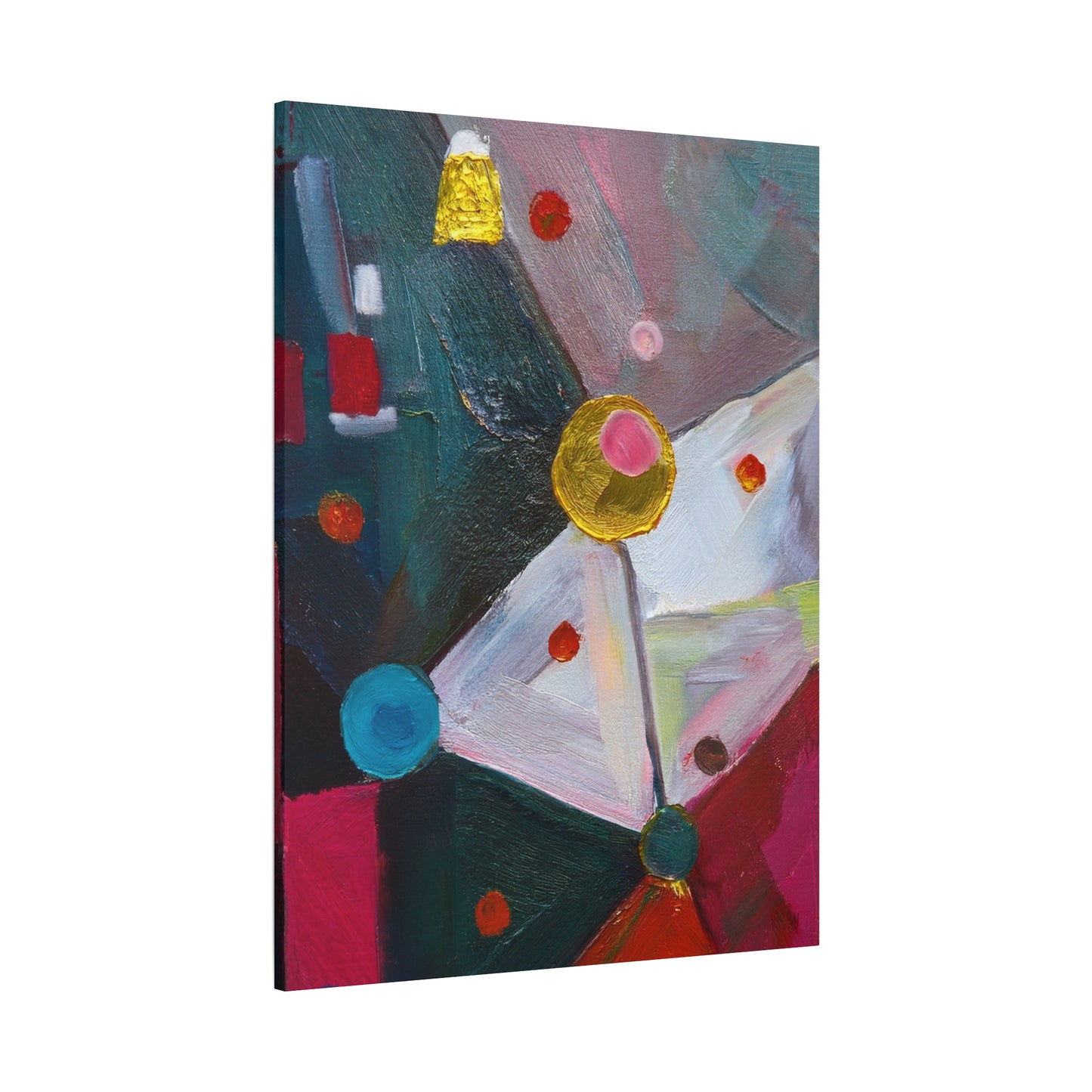 Abstract Oil Painting Print Canvas 20x24,20x30,24x30 24x32,24x36,30x40 32x48,36x48,40x60 Pine-Wood Inner Frame ABS-166