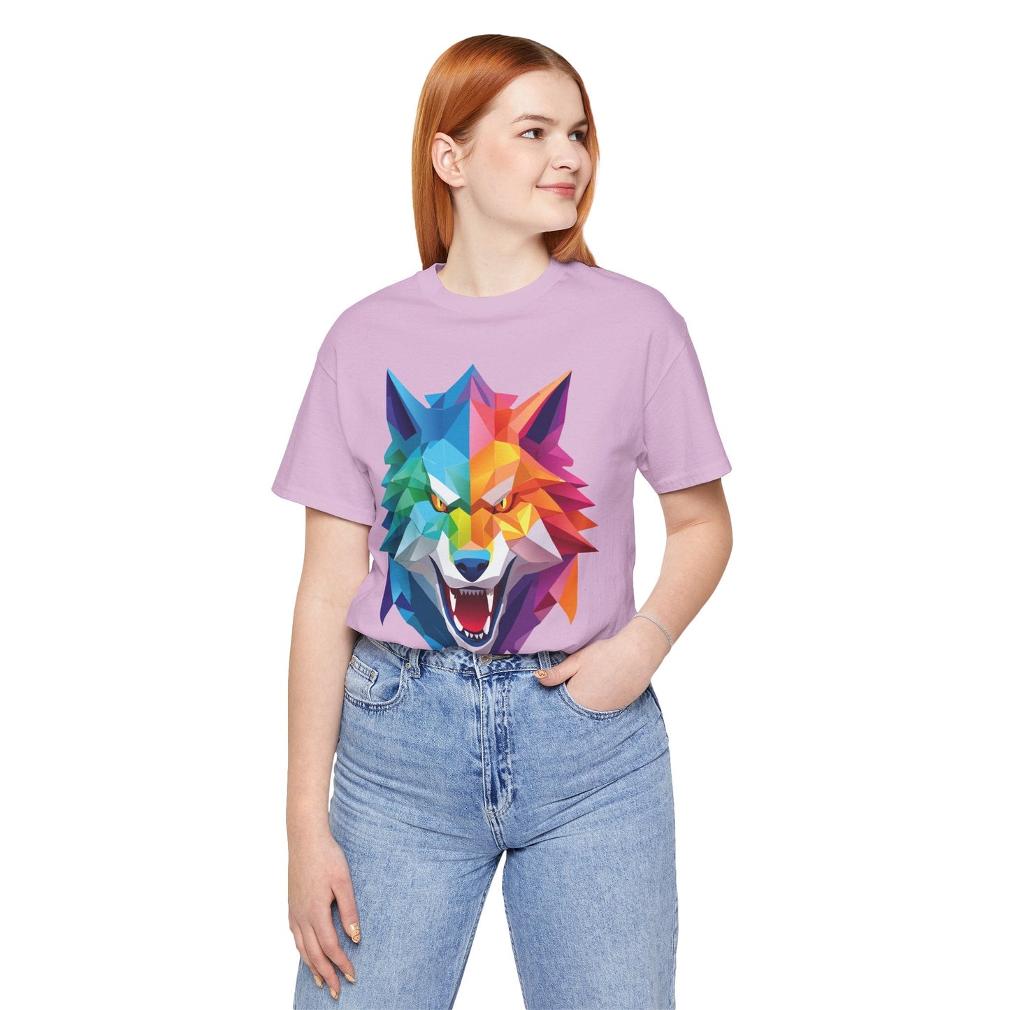 Unisex Animal Shirt Art Design Tee With Animals Wild Animals Shirt Short Sleeve