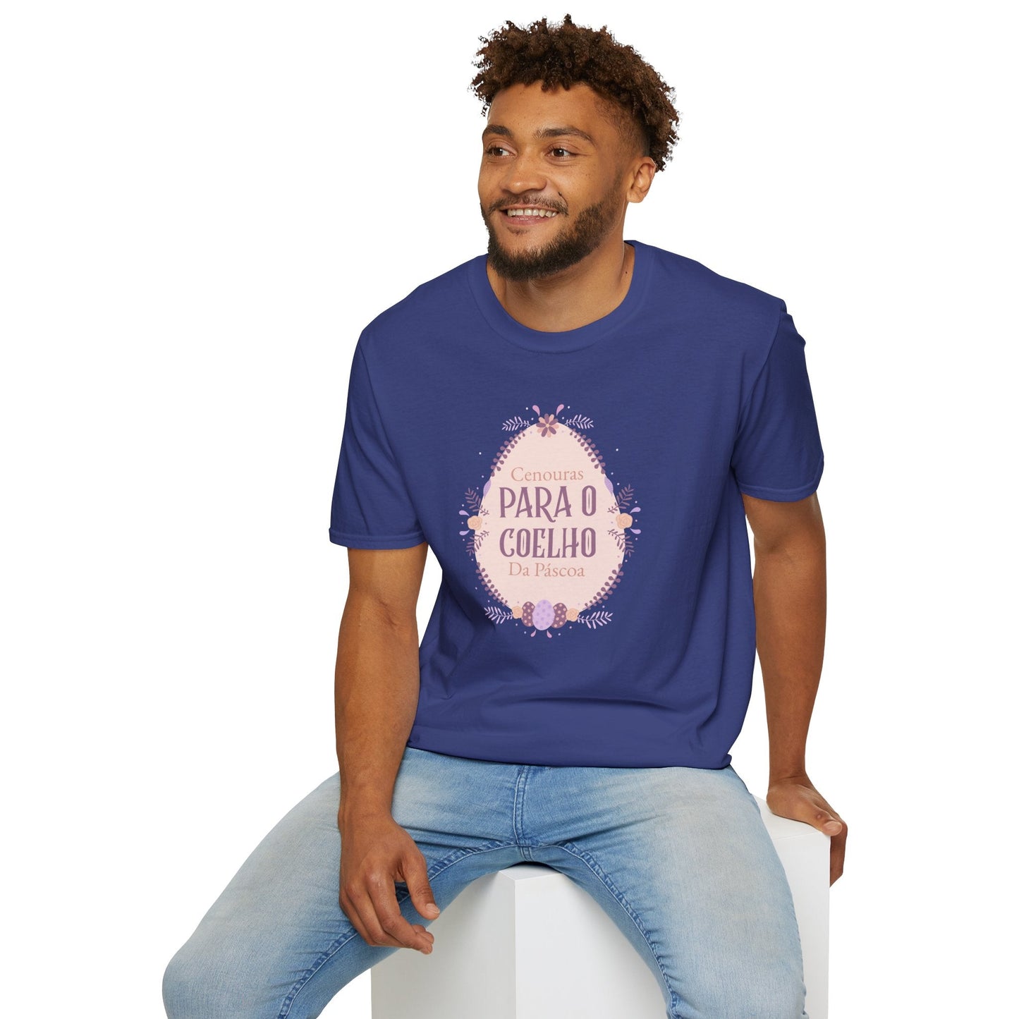 Easter Egg T Shirt Unisex Softstyle Short Sleeve Tee With Easter Signature Prints And Design