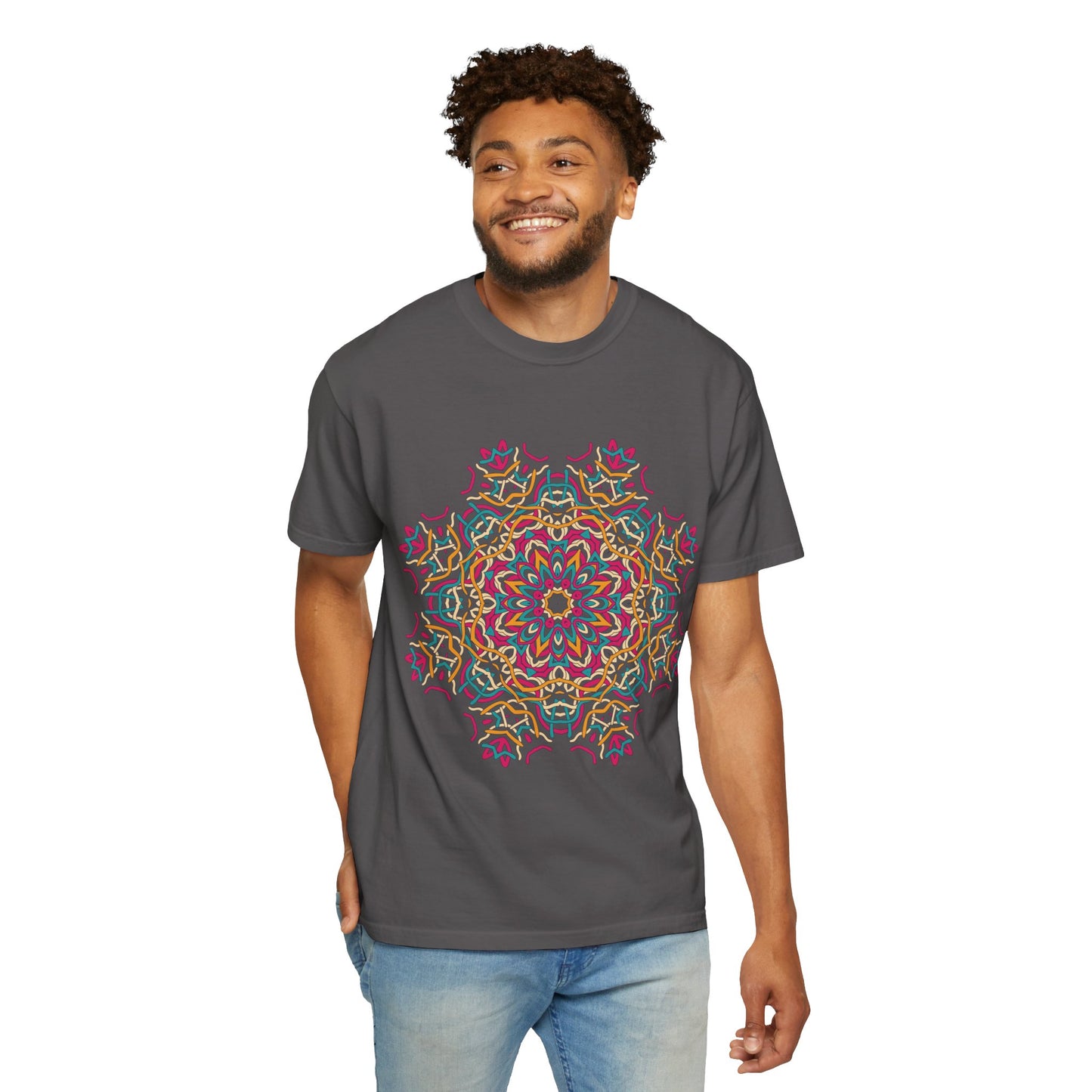 Unisex T-shirt with abstract print