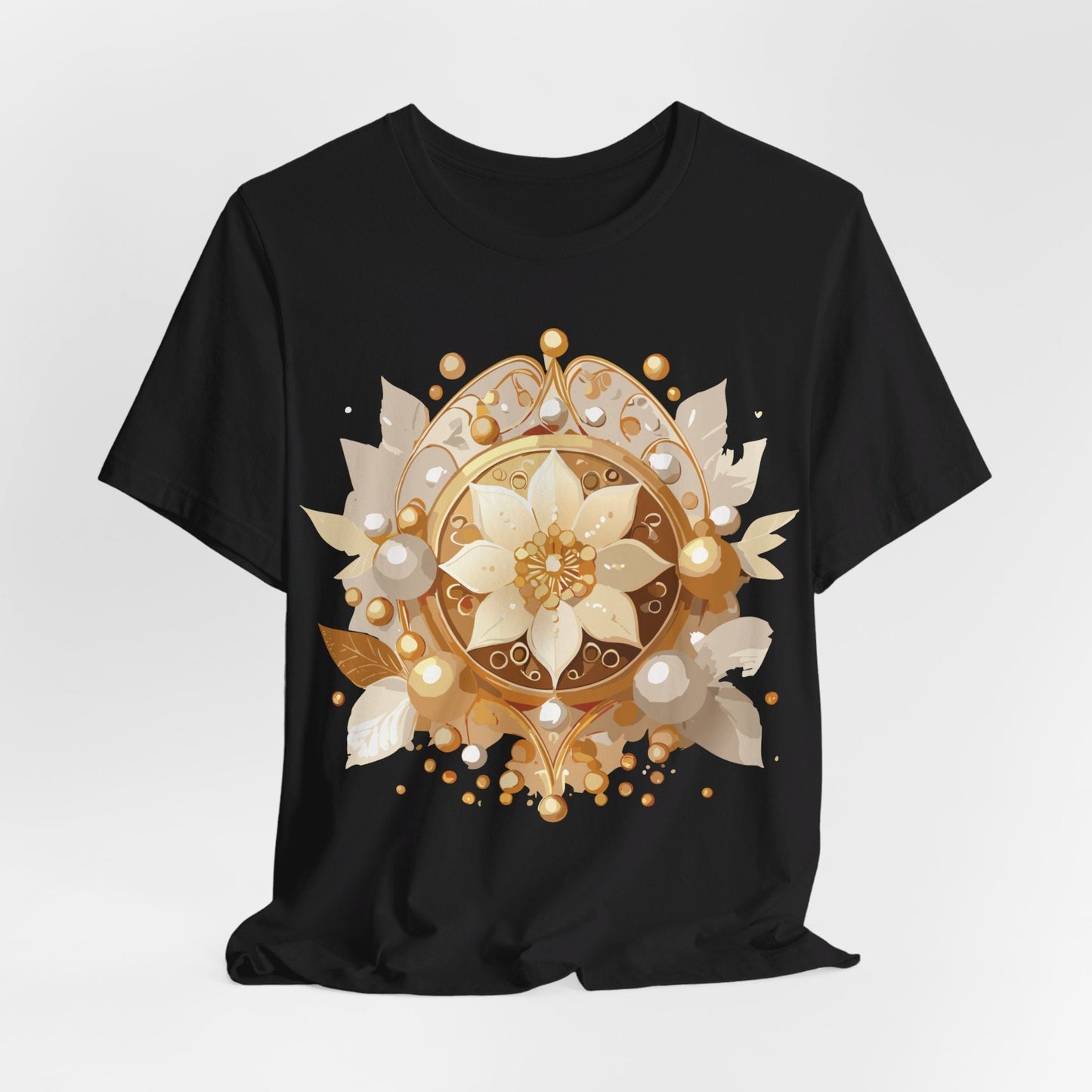 Jewelry Graphic Unisex 100 Cotton Vintage Treasure Art T-Shirt 47