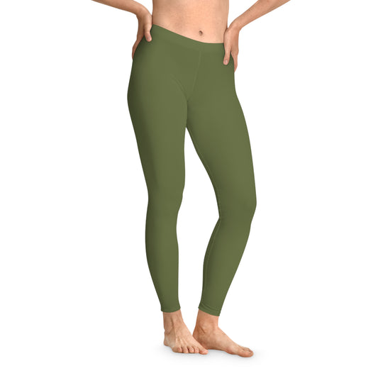 Green Color Leggings, Green Leggings 10