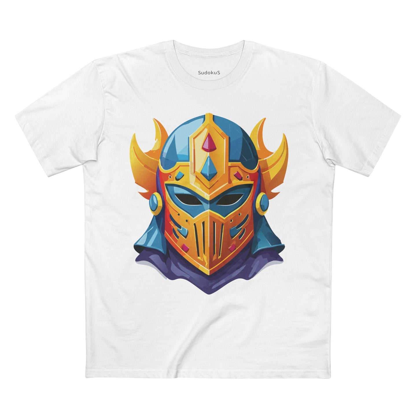 Mask Graphic Unisex 100 Cotton Staple Tee 15