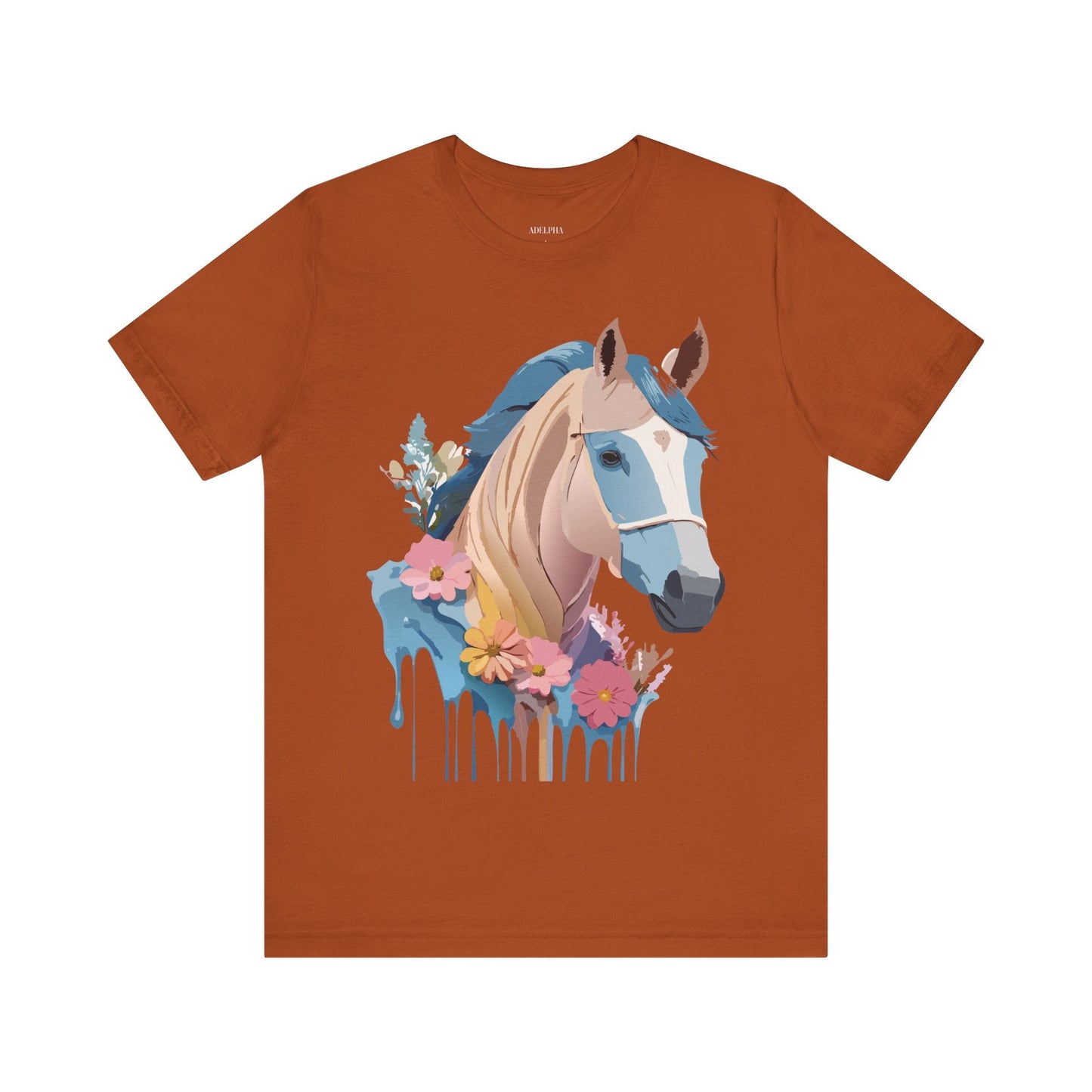 Horse Graphic Unisex 100 Cotton Vintage Animal Art T-Shirt 12