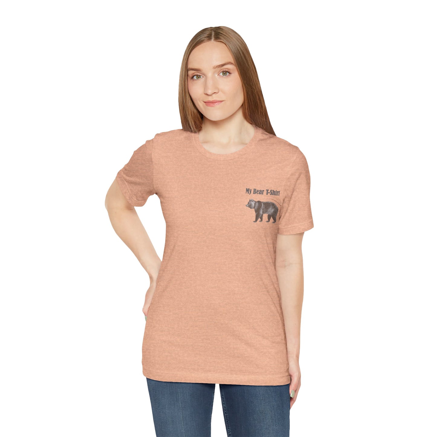 Tee-shirt unisexe en coton avec imprimé animaux