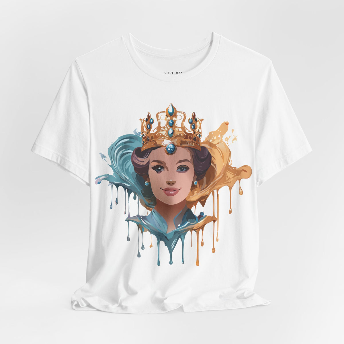 Queen Graphic Unisex Cotton Bella+Canvas Tee with Art Design m191