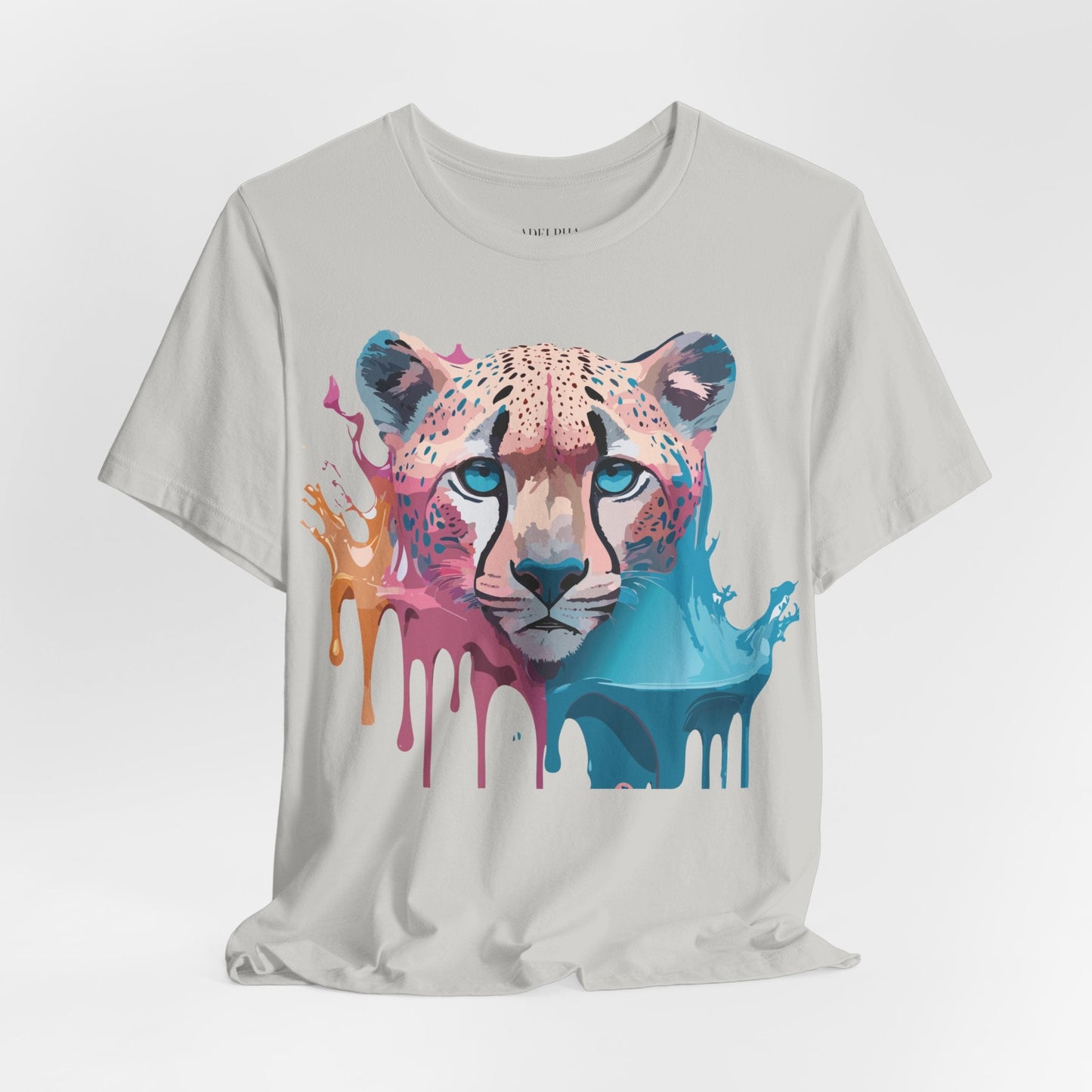 Cheetah Graphic Tee Unisex Jersey Short Sleeve Vintage Inspired Artwork Adelpha