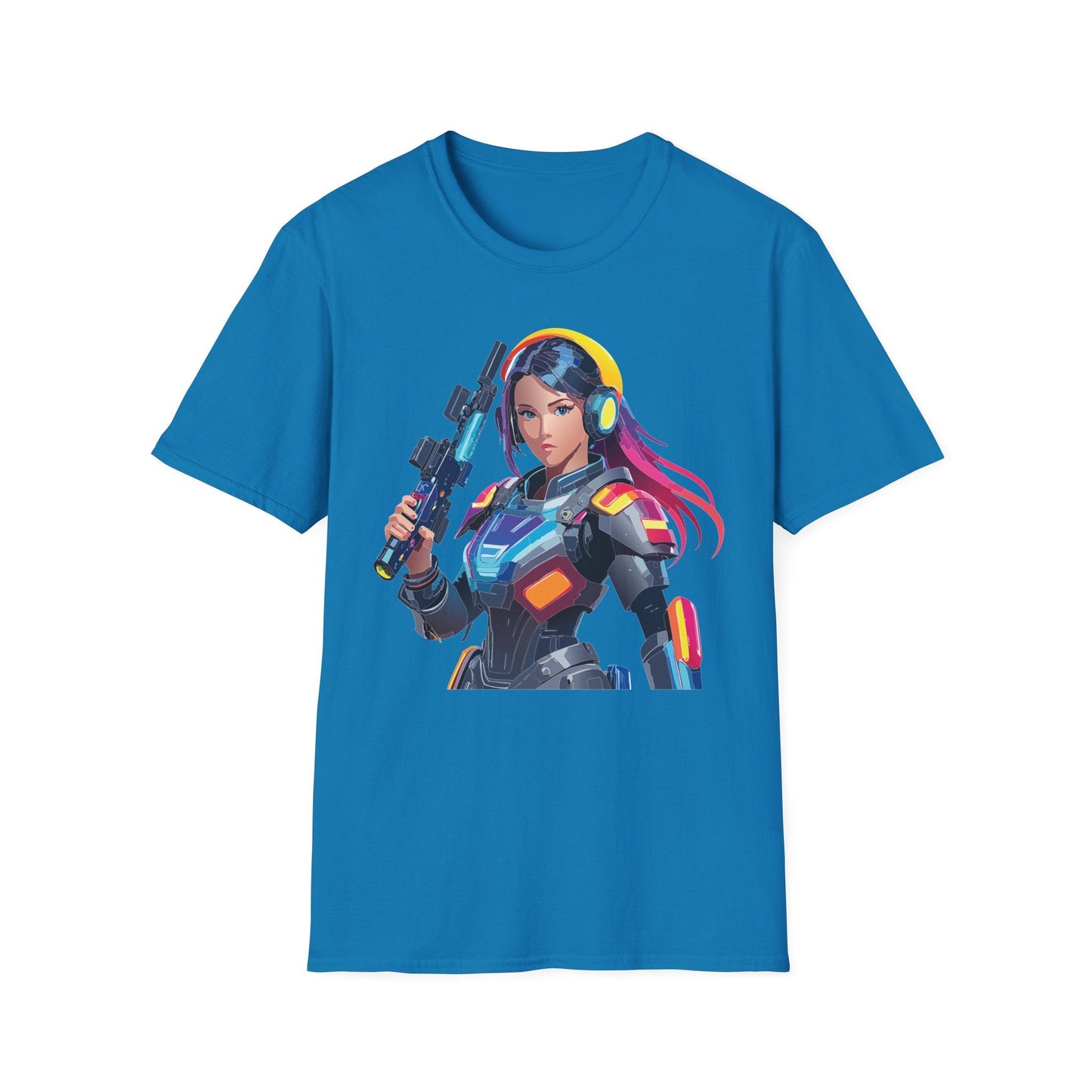 Robocop T Shirt Unisex Softstyle 64000 Graphic Tee With Robocop Art Design Premium