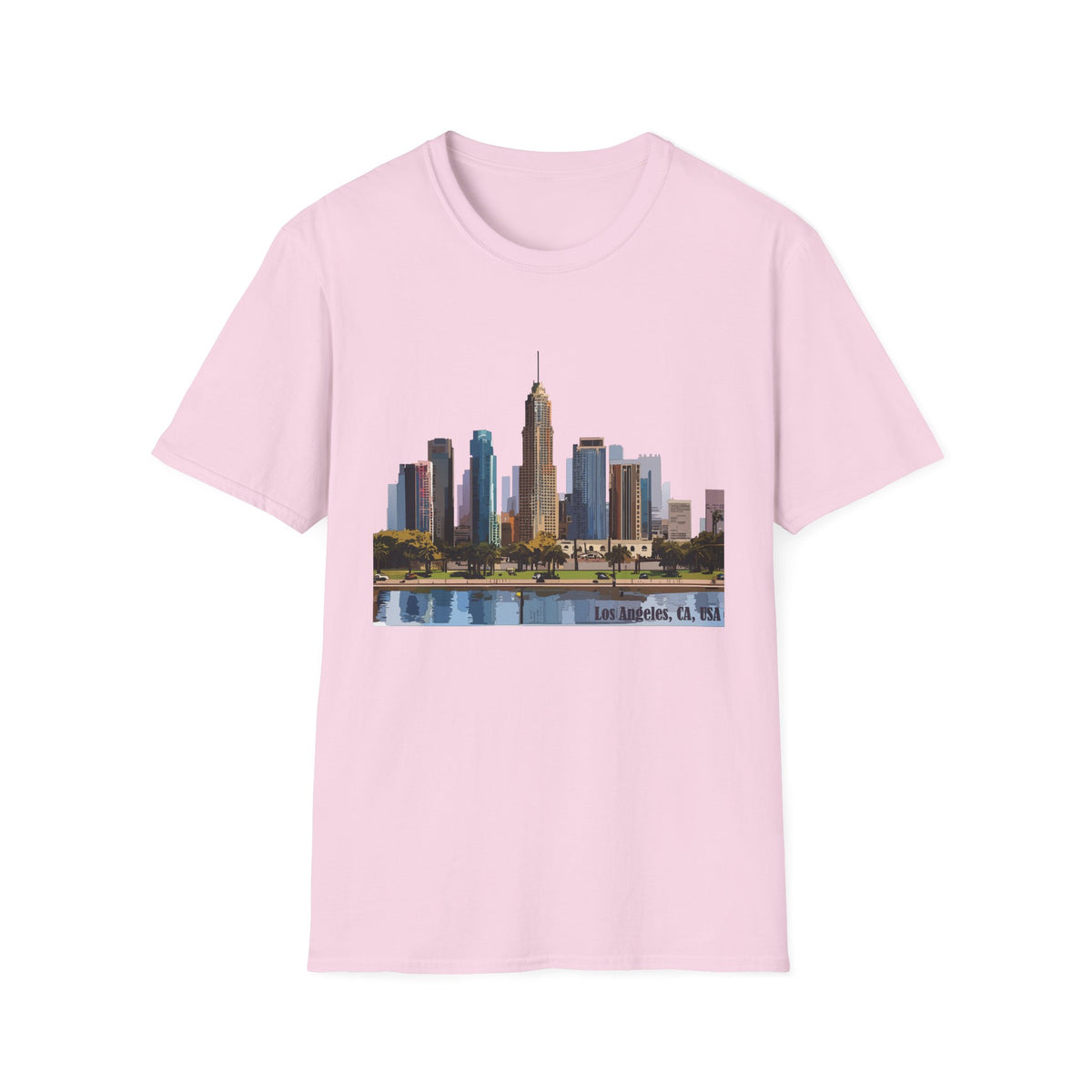 Los Angeles City Skyline T-Shirt | Urban Cityscape Tee