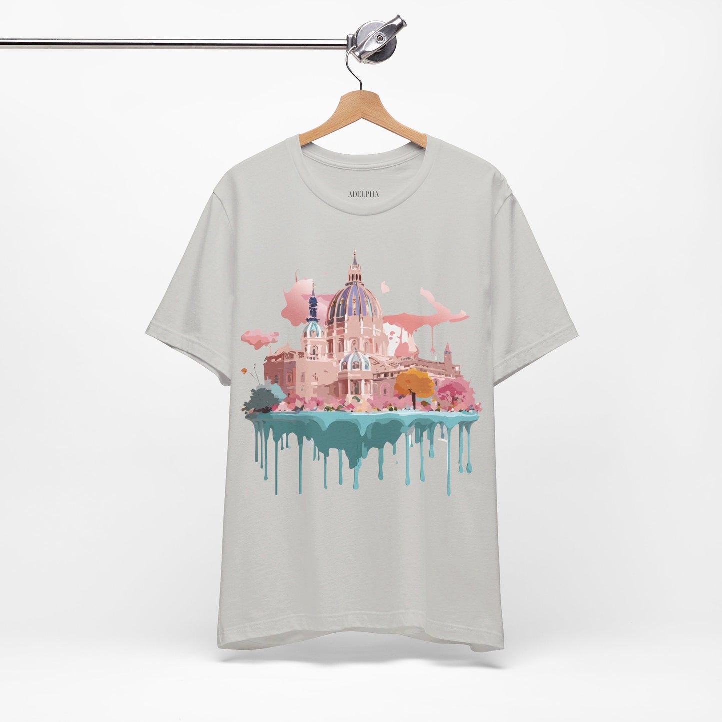 Adelpha Vienna Graphic Tee Unisex Short Sleeve Shirt Vintage Inspired Art Design