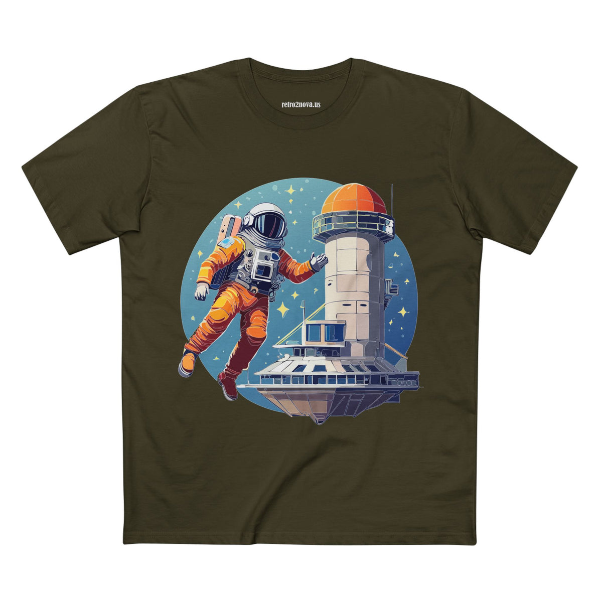 Cosmos Astronaut Graphic Tee Staple Unisex 100 Cotton Tee Shirt - CS-11