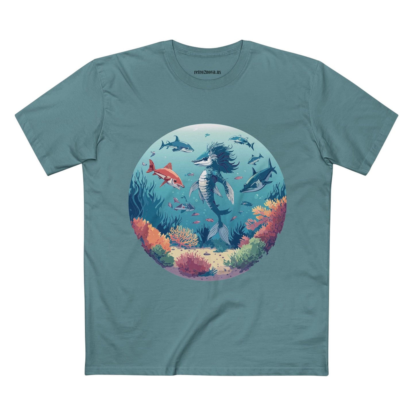 Ocean Shirt Ocean Pacific OP 15 Unisex Premium Cotton Tee With Original Art Design