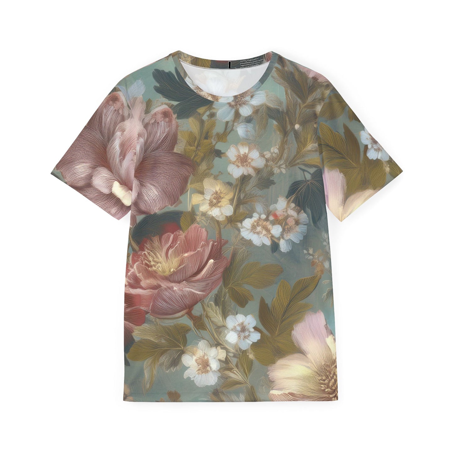 Unisex Floral Shirt, Floral Tee Shirt