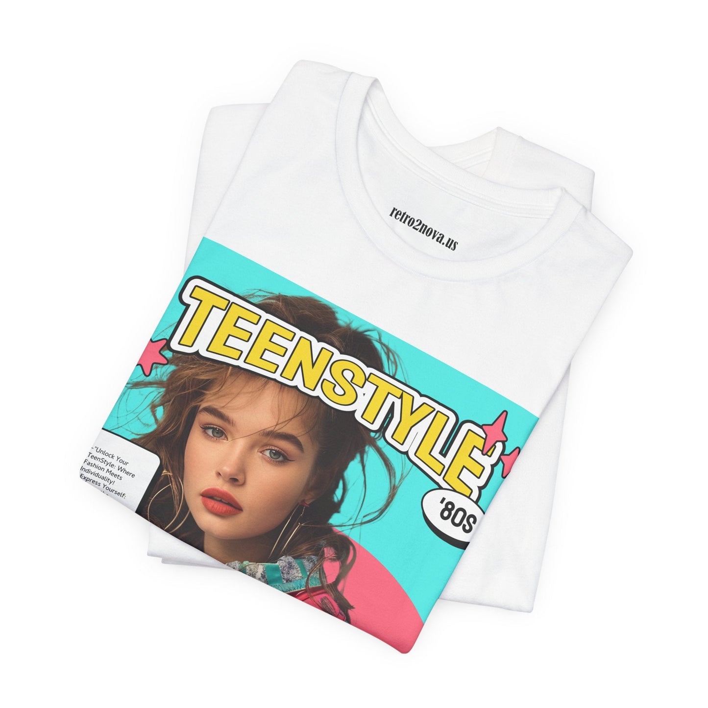 Magazine Cover Shirt Unisex Jersey Short Sleeve Tee Lightweight Breathable Fabric