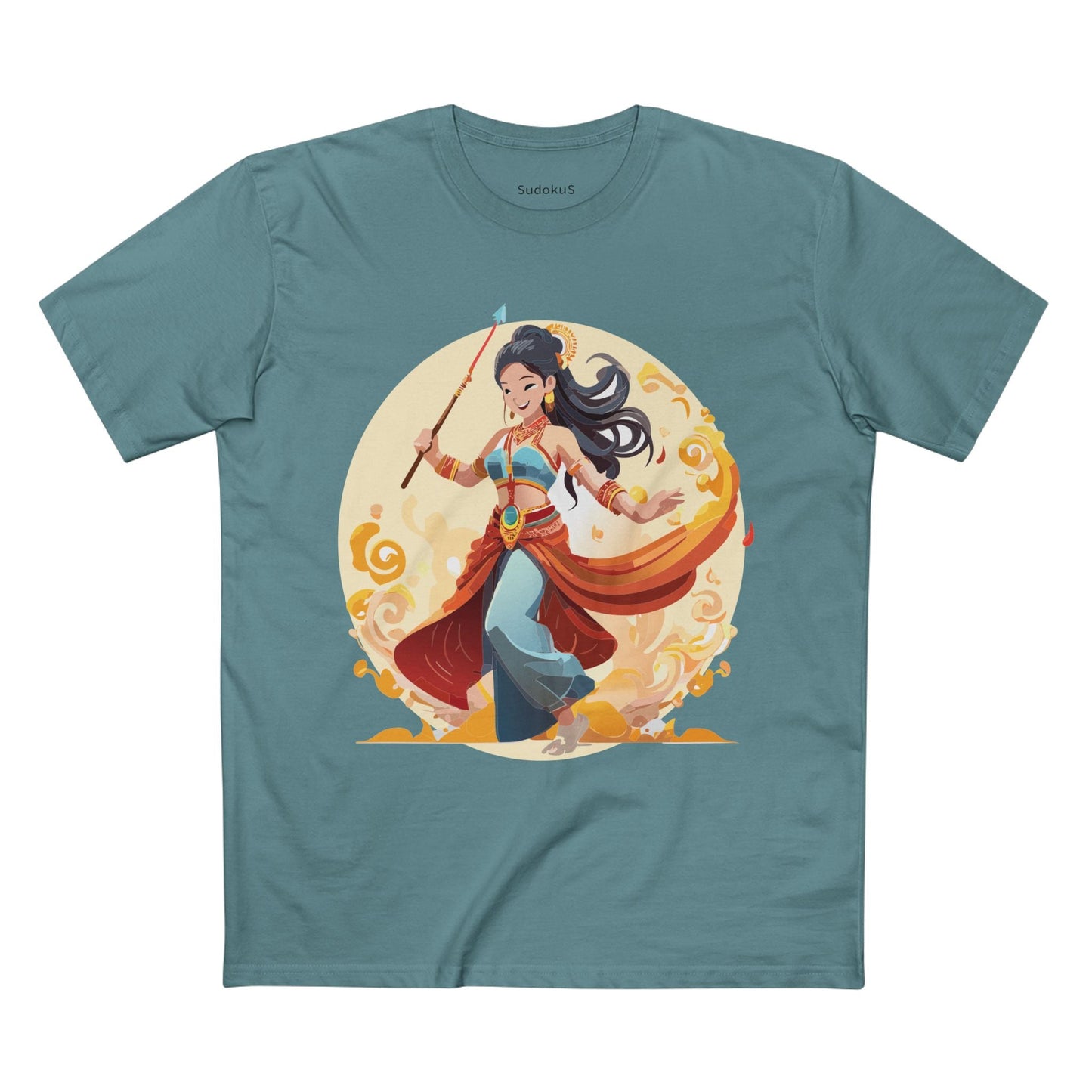 Dancer Graphic Unisex 100 Cotton Staple Tee 14