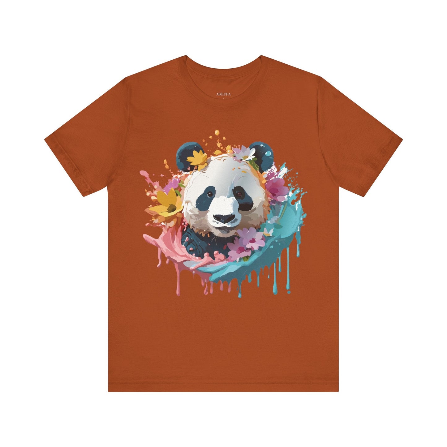 Adelpha Panda Graphic Tee Unisex Short Sleeve Vintage Inspired Artwork Shirt Premium Quality