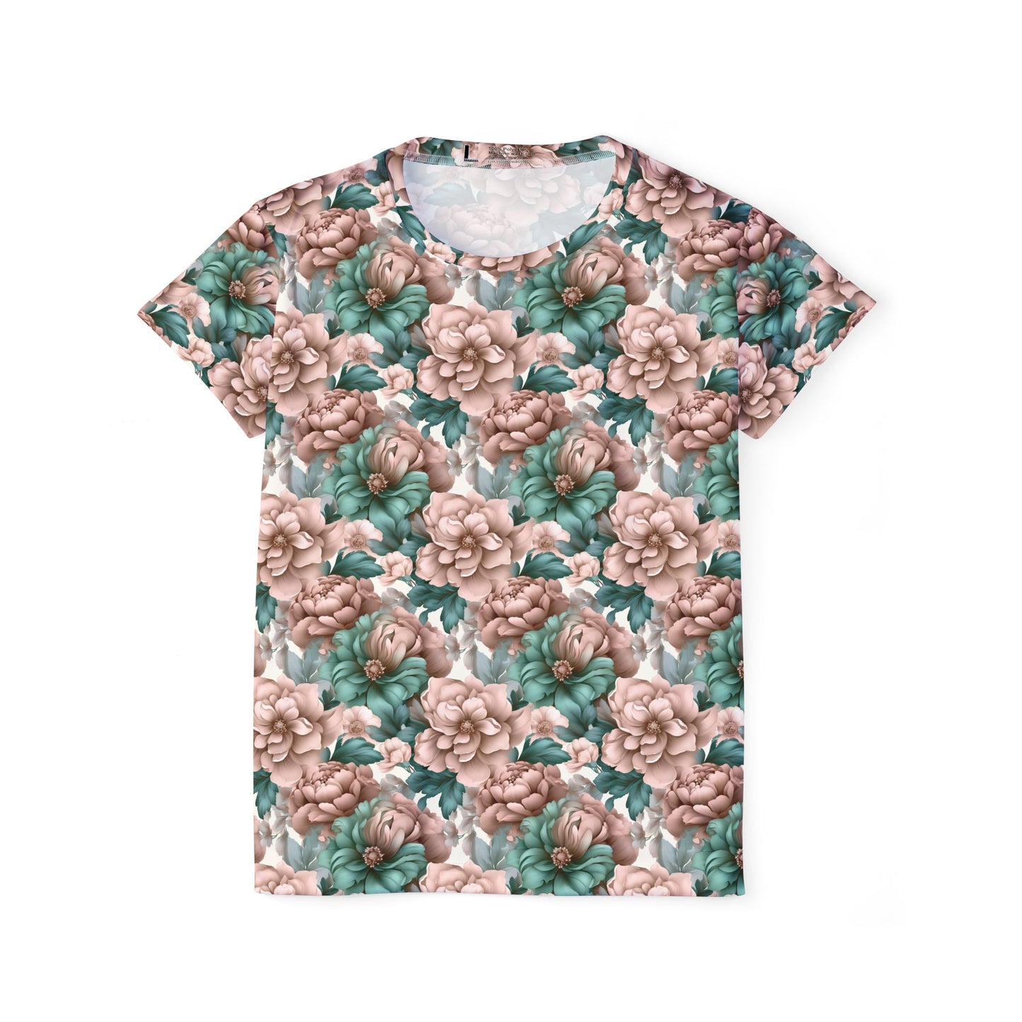 Women Poly Shirt with Floral Print F291
