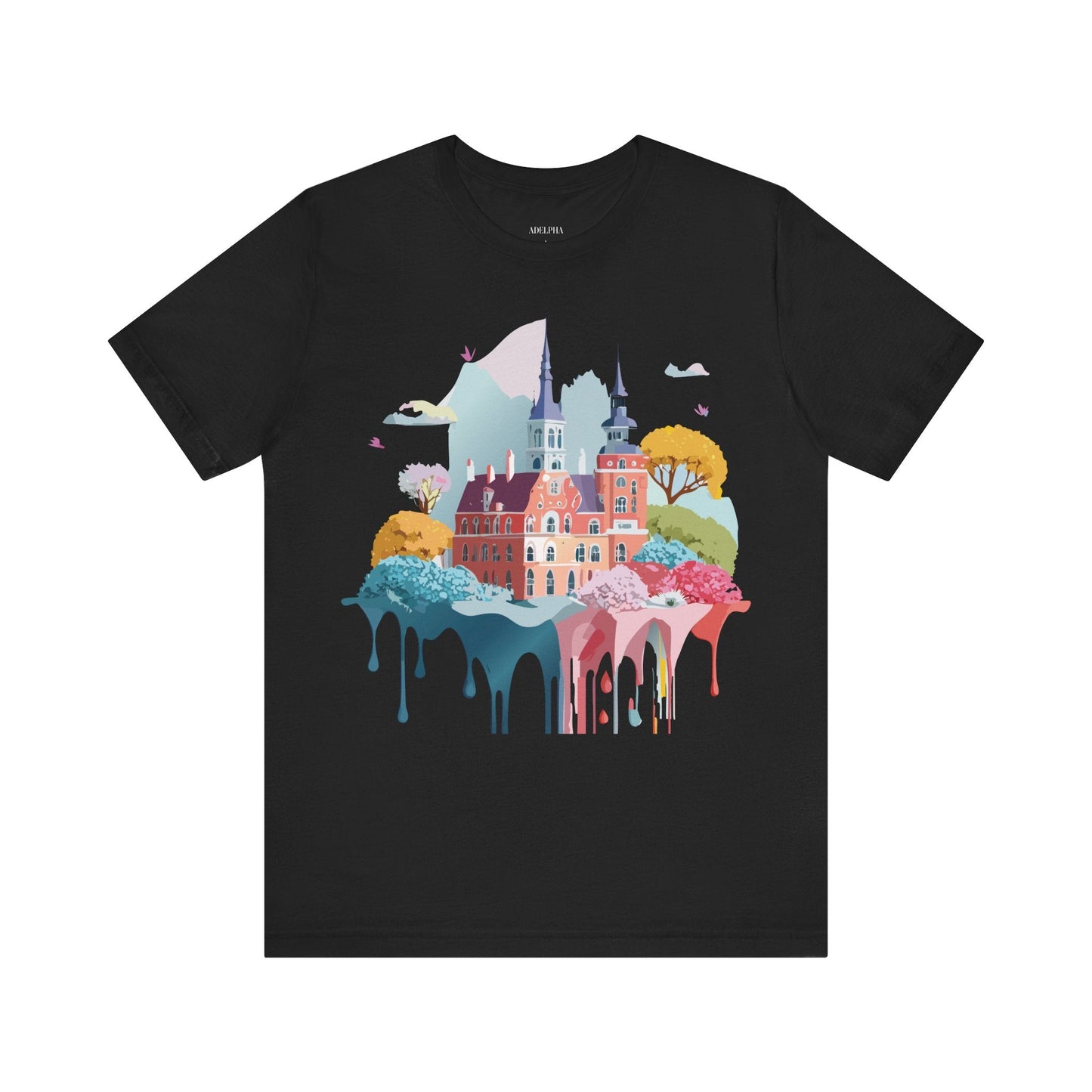 Germany Tourist Shirt Graphic Tee Unisex Vintage Inspired Design Adelpha Short Sleeve