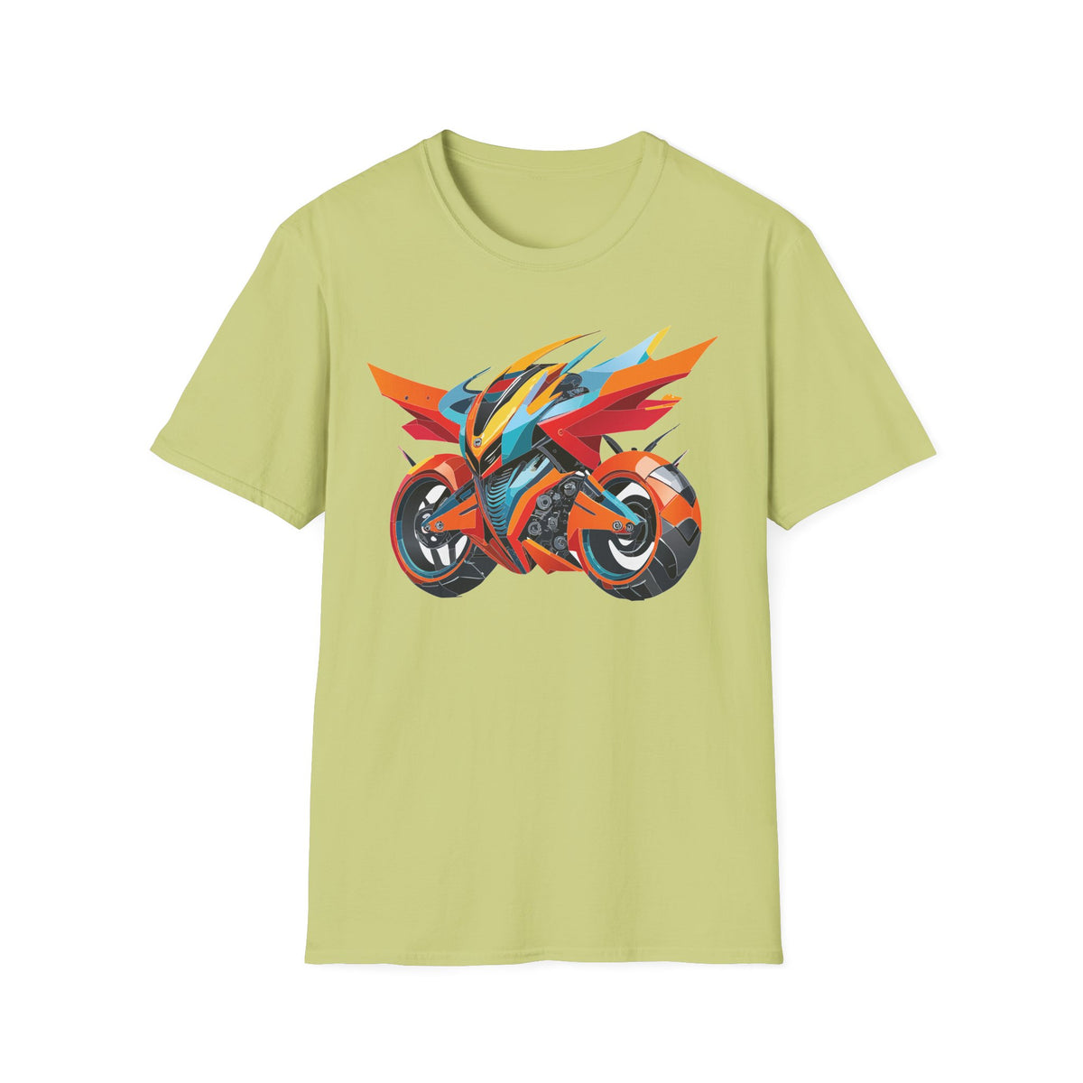 Moto Bike Motorcycle Graphic Tee Gildan Unisex 100 Cotton Tee Shirt m5