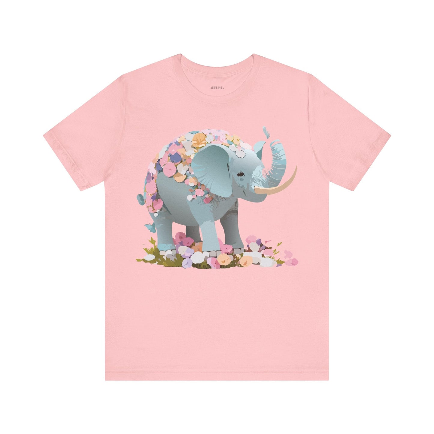 Elephant Graphic T Shirt From Adelpha Unisex Jersey Short Sleeve Vintage Inspired Art Design Tee