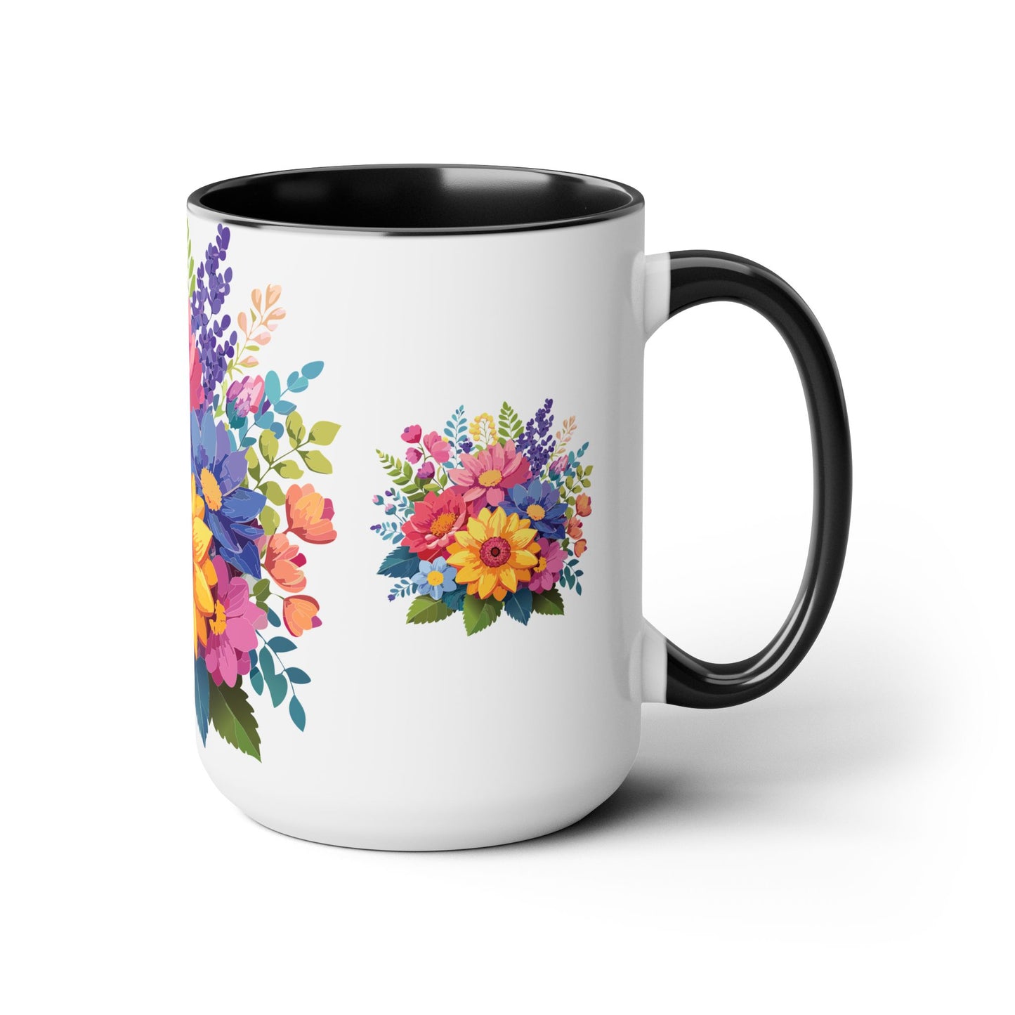 Floral Mug, Floral Cup