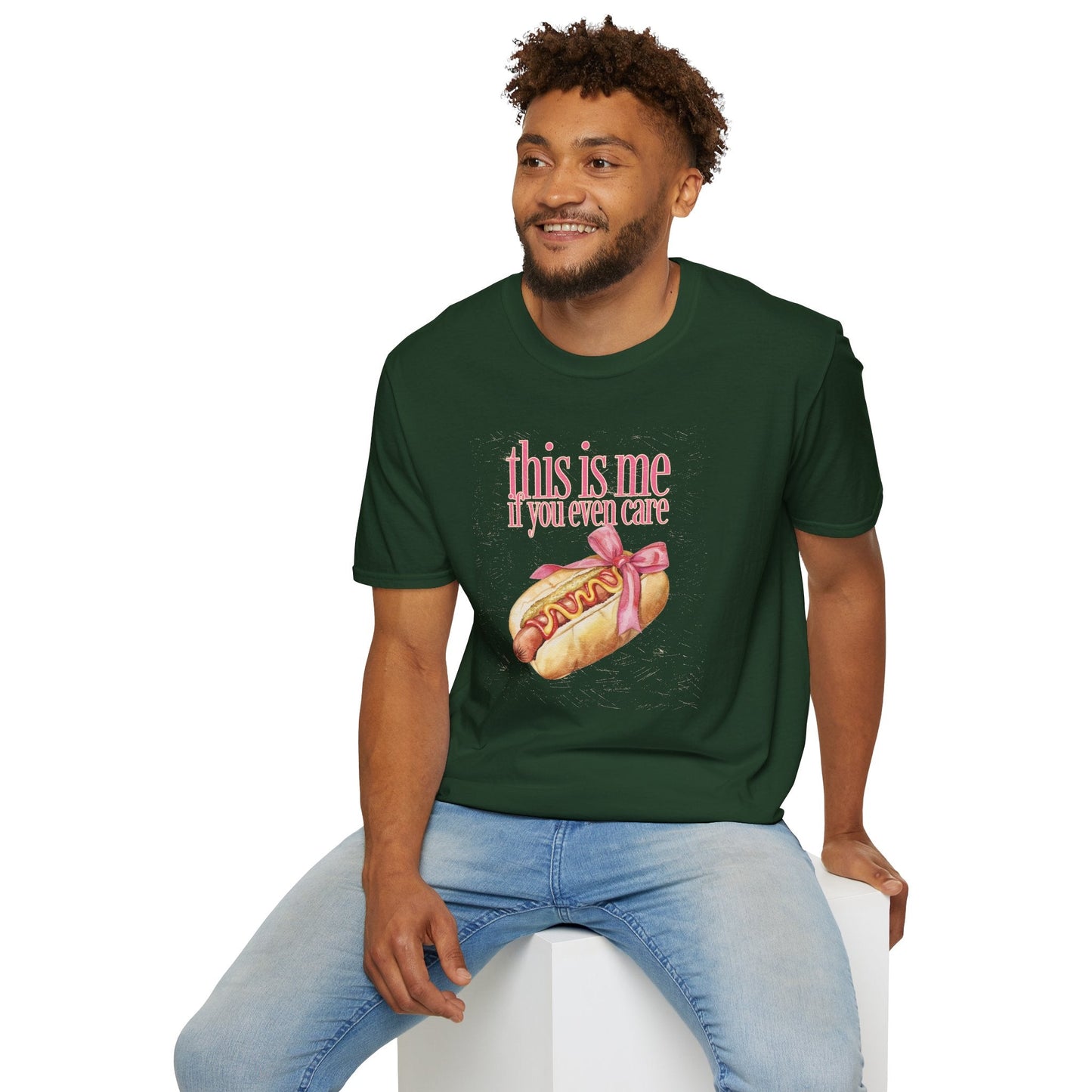 Funny Food T Shirt Unisex Softstyle Tee with Art Design Gildan 64000 100 Percent Ring Spun Cotton Lightweight Comfort