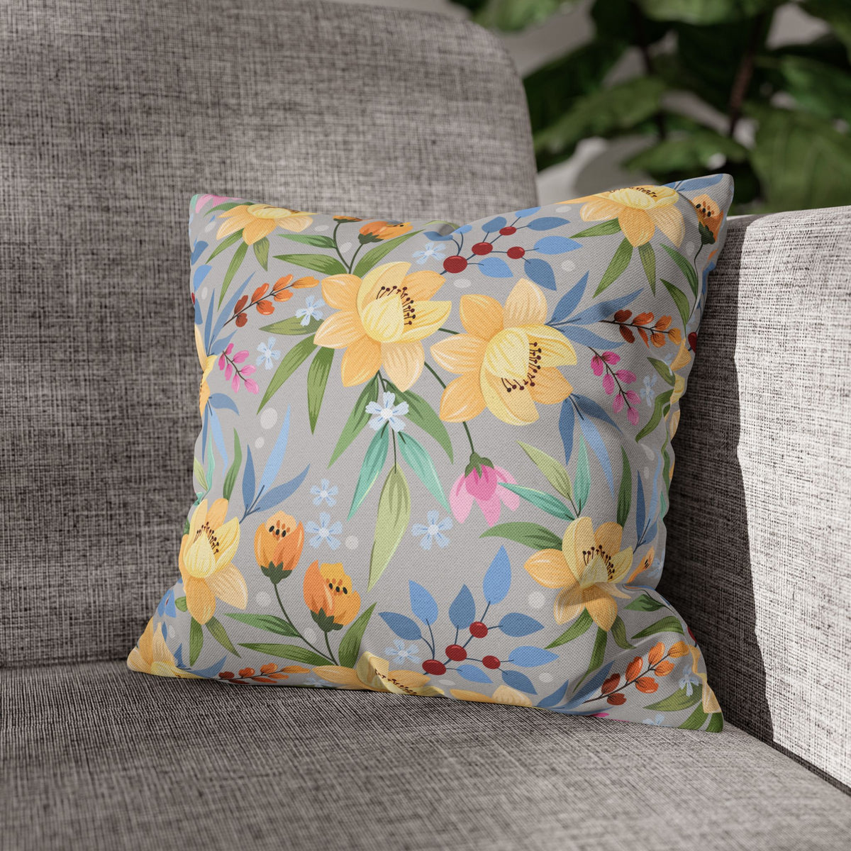 Floral Pillow Case