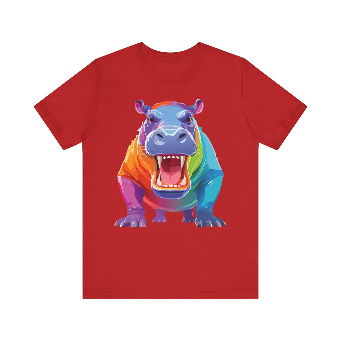 Unisex Animal Tee Shirt With Art Design Wild Animals Graphic Tee For Men Women All Sizes