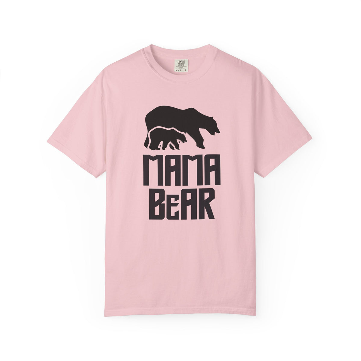 Mama Bear Mom T-shirt Mother's Day Mama Tee Unisex Comfort Colors Garment-Dyed Cotton h12