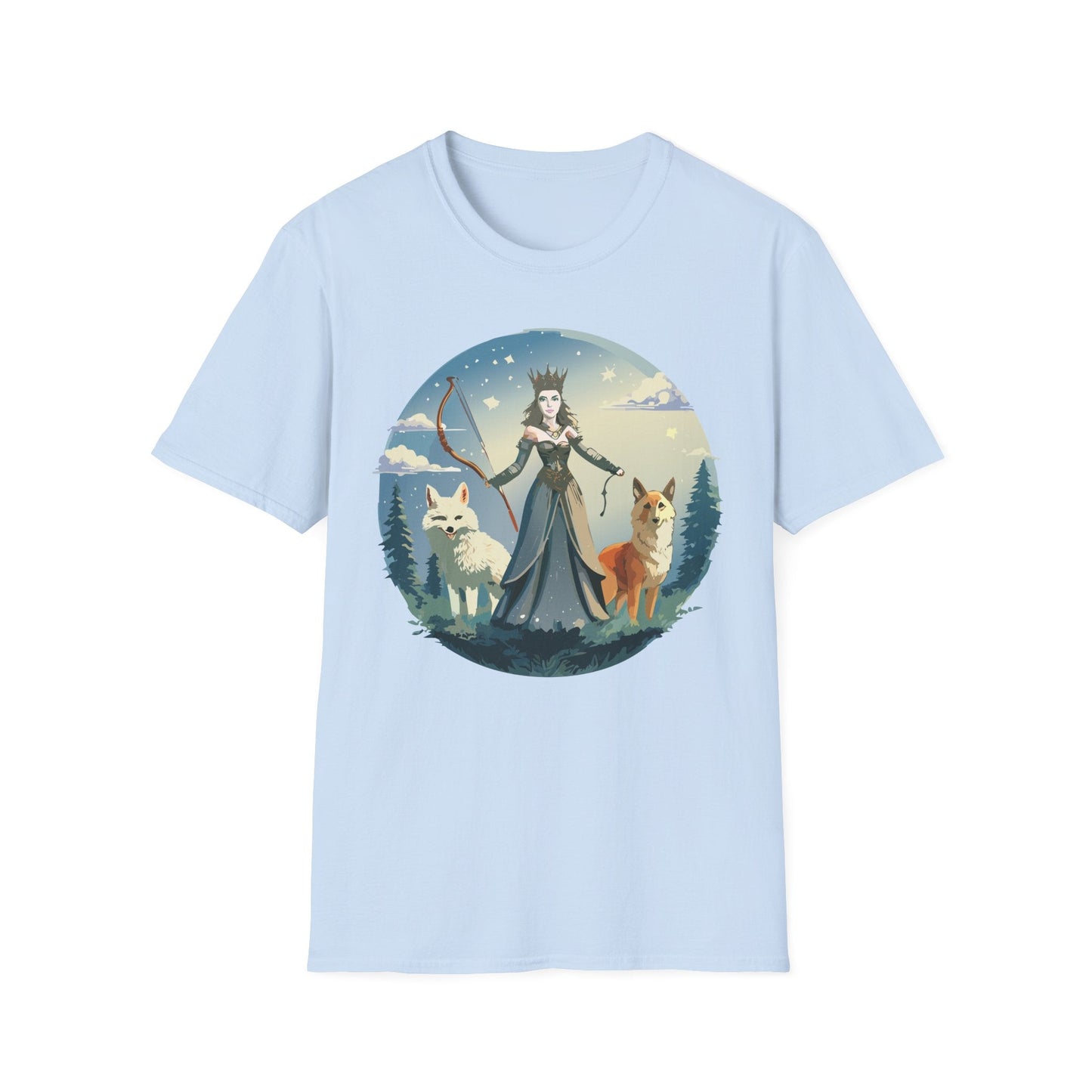 Women Graphic T Shirt Art Design Tee Unisex Softstyle Cotton Gildan 64000 Premium Comfort
