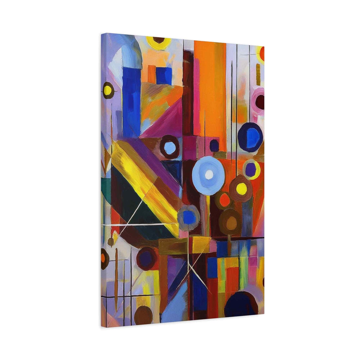 Abstract Painting Print Canvas 20x24,20x30,24x30, 24x32,24x36,30x40, 32x48,36x48,40x60 Pine-Wood Inner Frame ABS-4