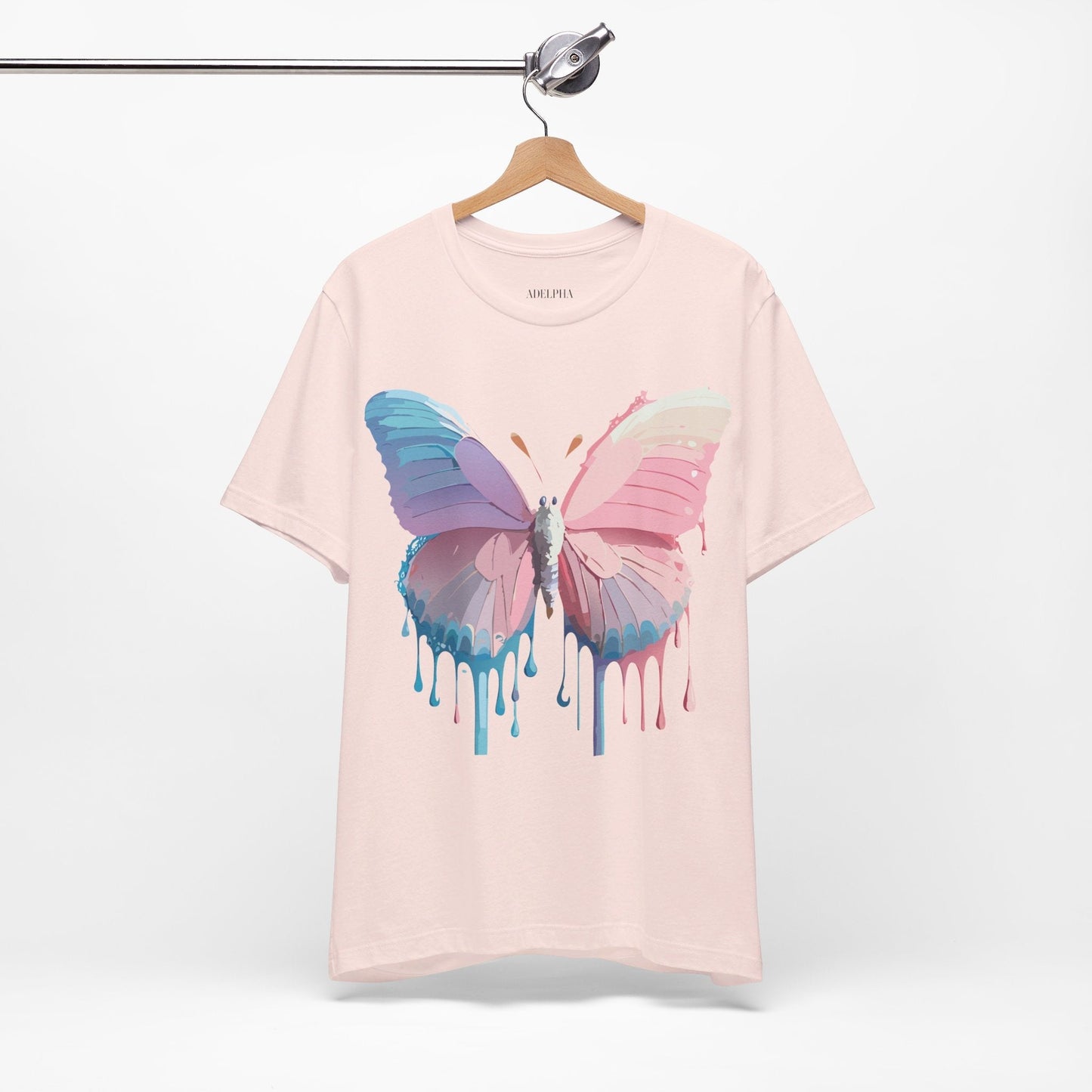 Butterfly Graphic Tee Unisex Vintage Inspired Art Design Adelpha