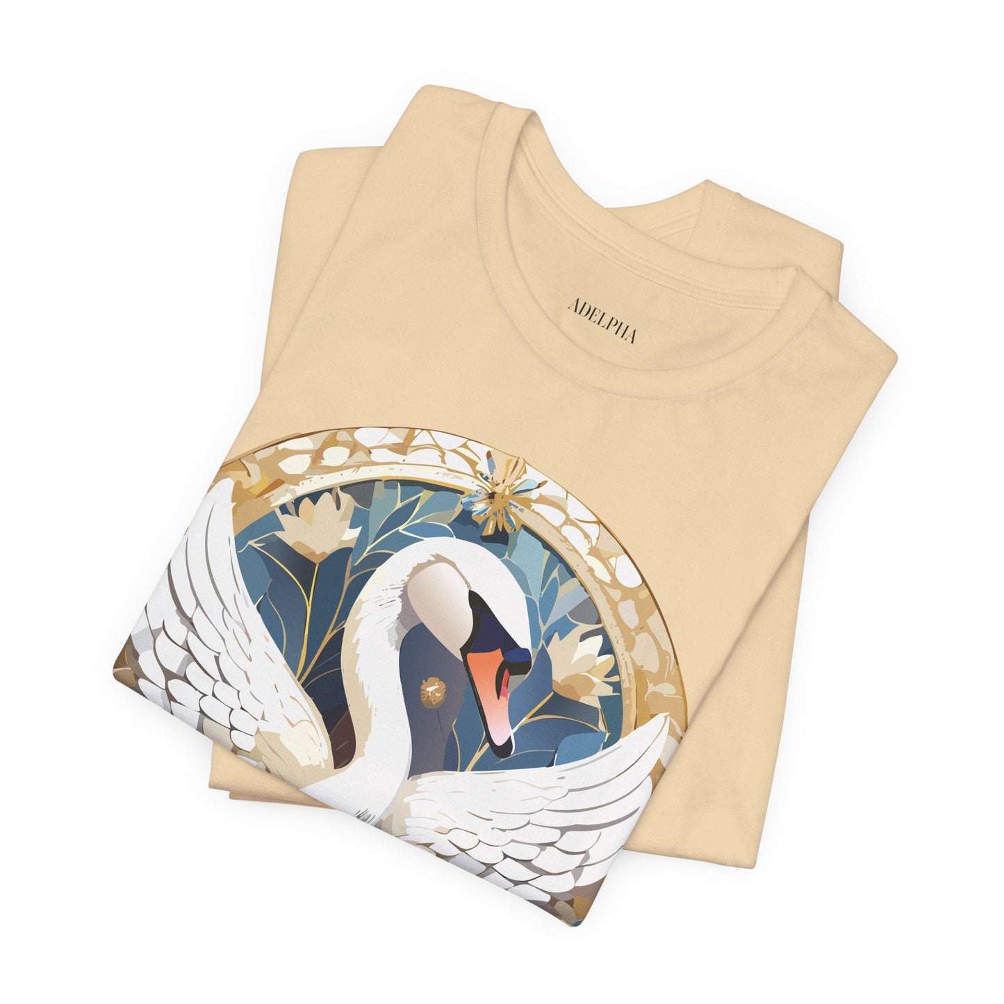 Adelpha Medallion Graphic Tee Unisex Jersey Short Sleeve Vintage Inspired Art Design