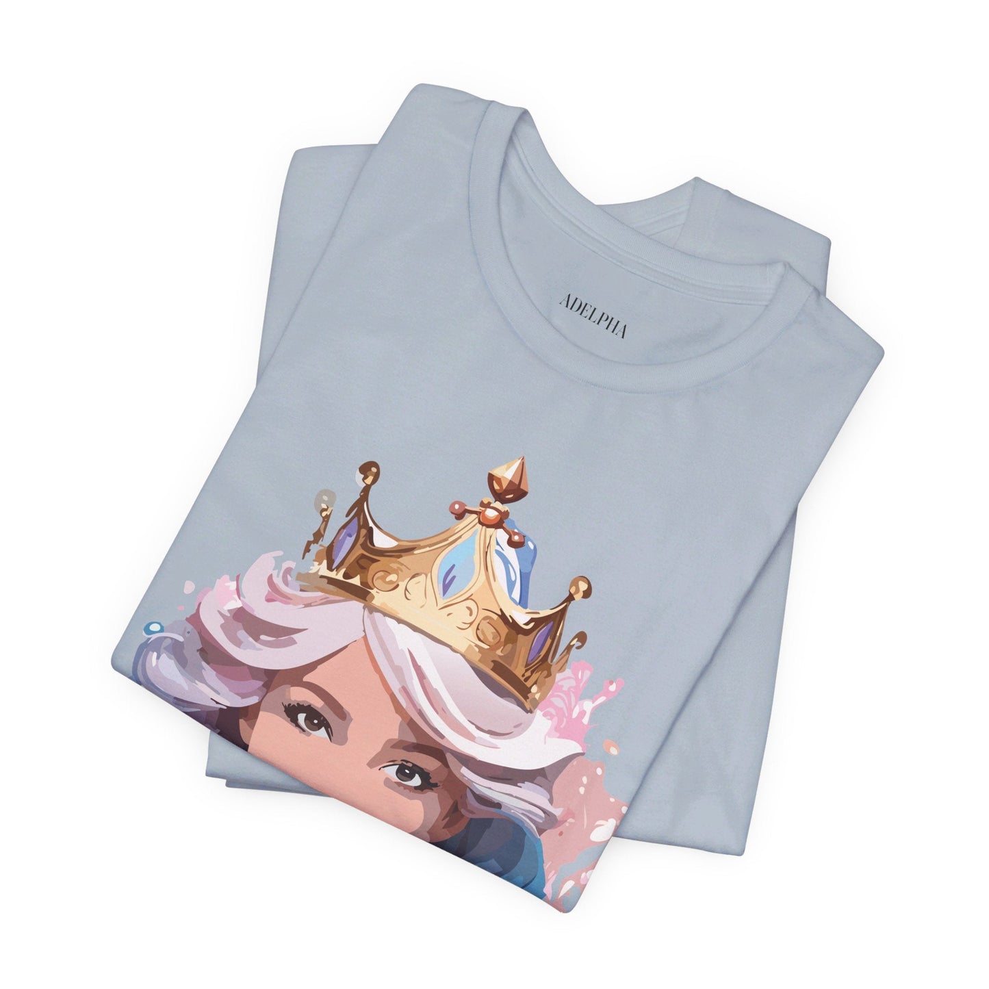 Queen Graphic Tee From Adelpha Vintage Inspired Art Design Unisex Jersey Short Sleeve