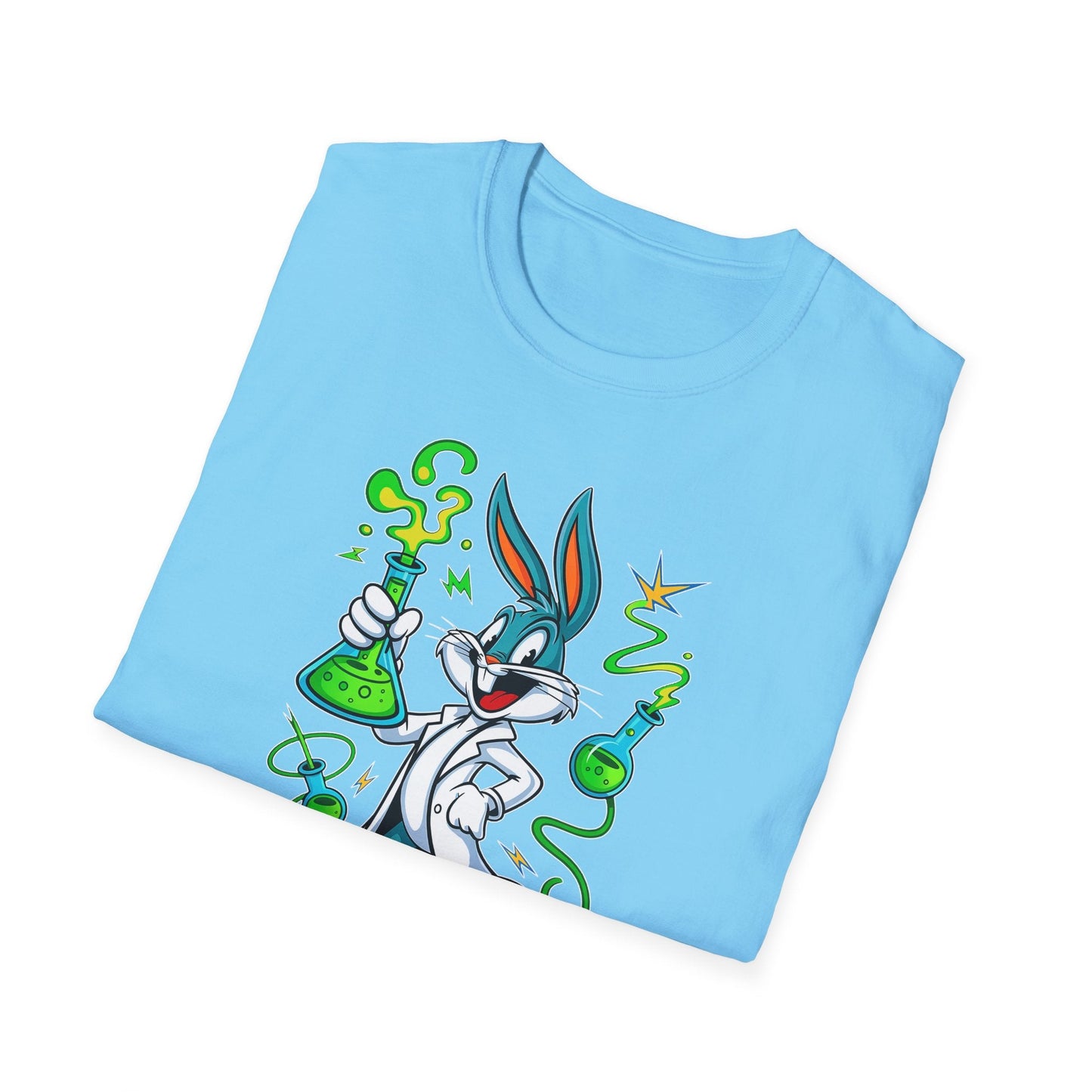 Bugs Bunny T Shirt Cartoon Design Unisex Softstyle 64000 Tee Graphic Shirt Art Design
