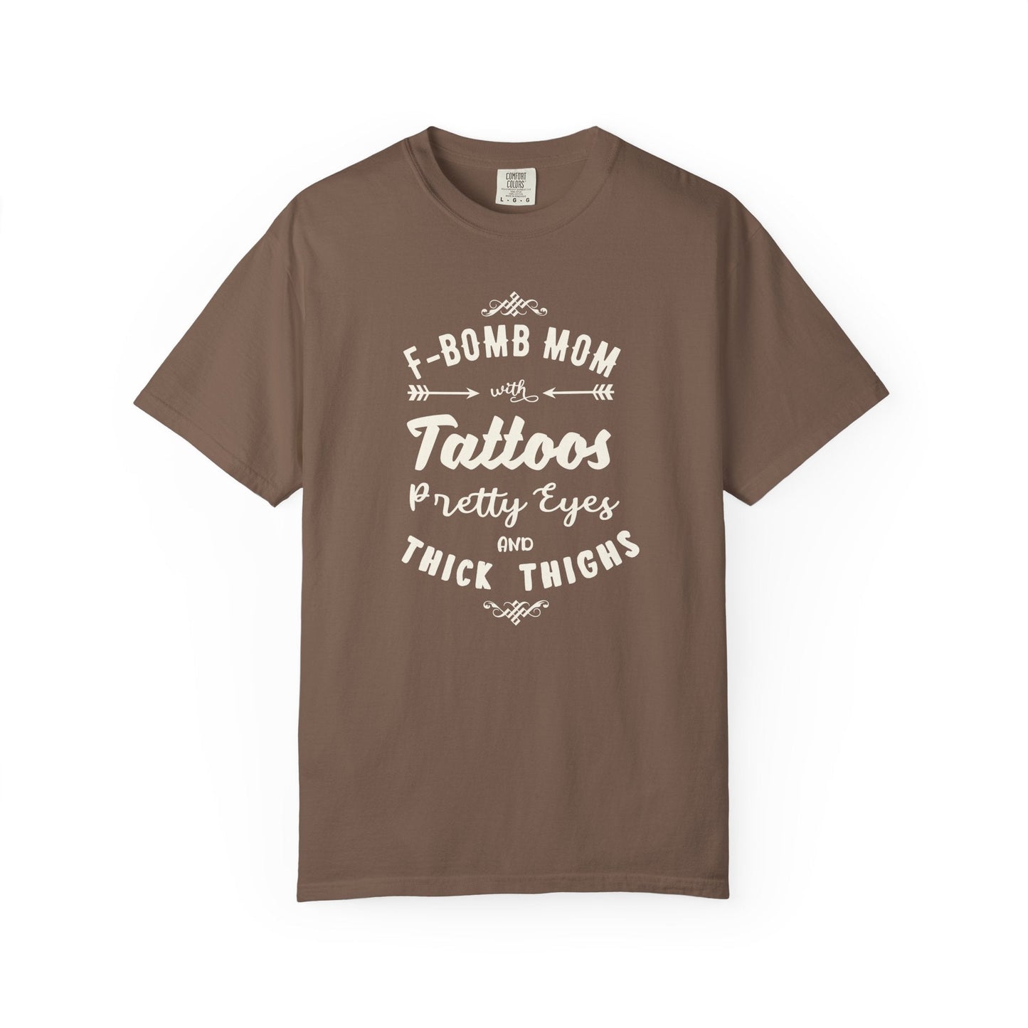 Mom T-shirt Mother's Day Mama Tee Unisex Comfort Colors Garment-Dyed Cotton h37