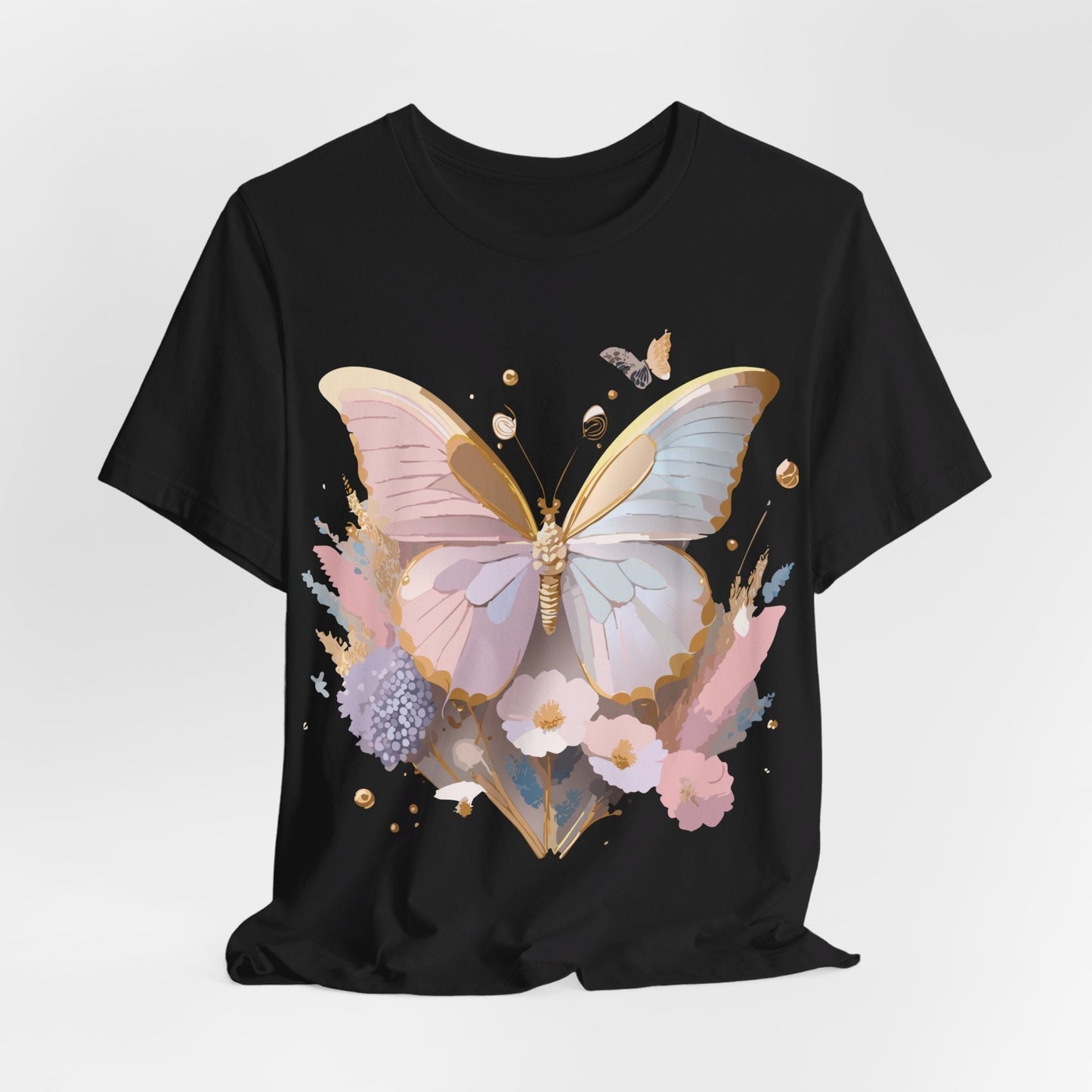 Butterfly Graphic Tee Unisex Vintage Inspired Art Adelpha Apparel Collection