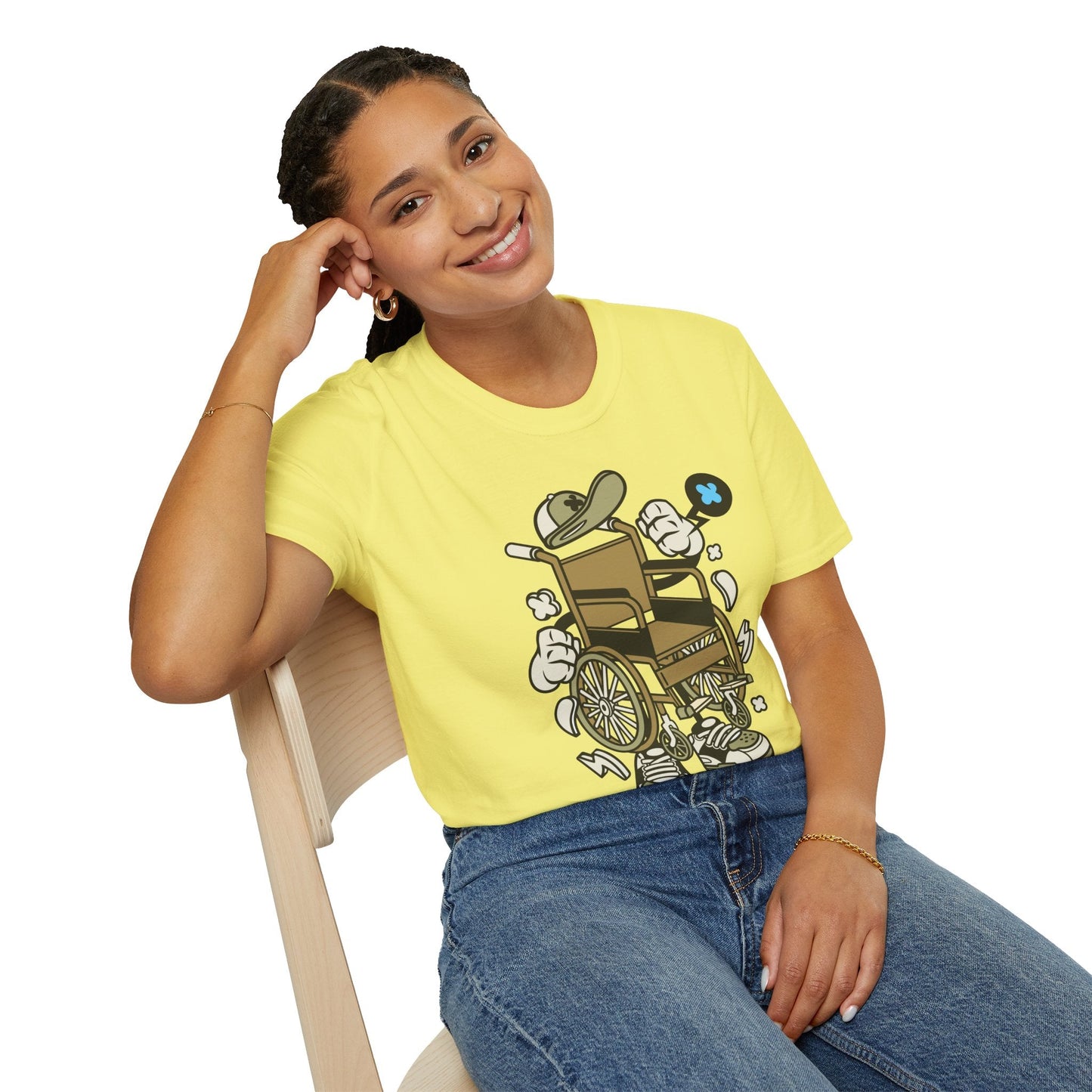 Cartoon T Shirt Animation Tee Unisex Softstyle 64000 Gildan Cotton Craft Tee Premium Quality