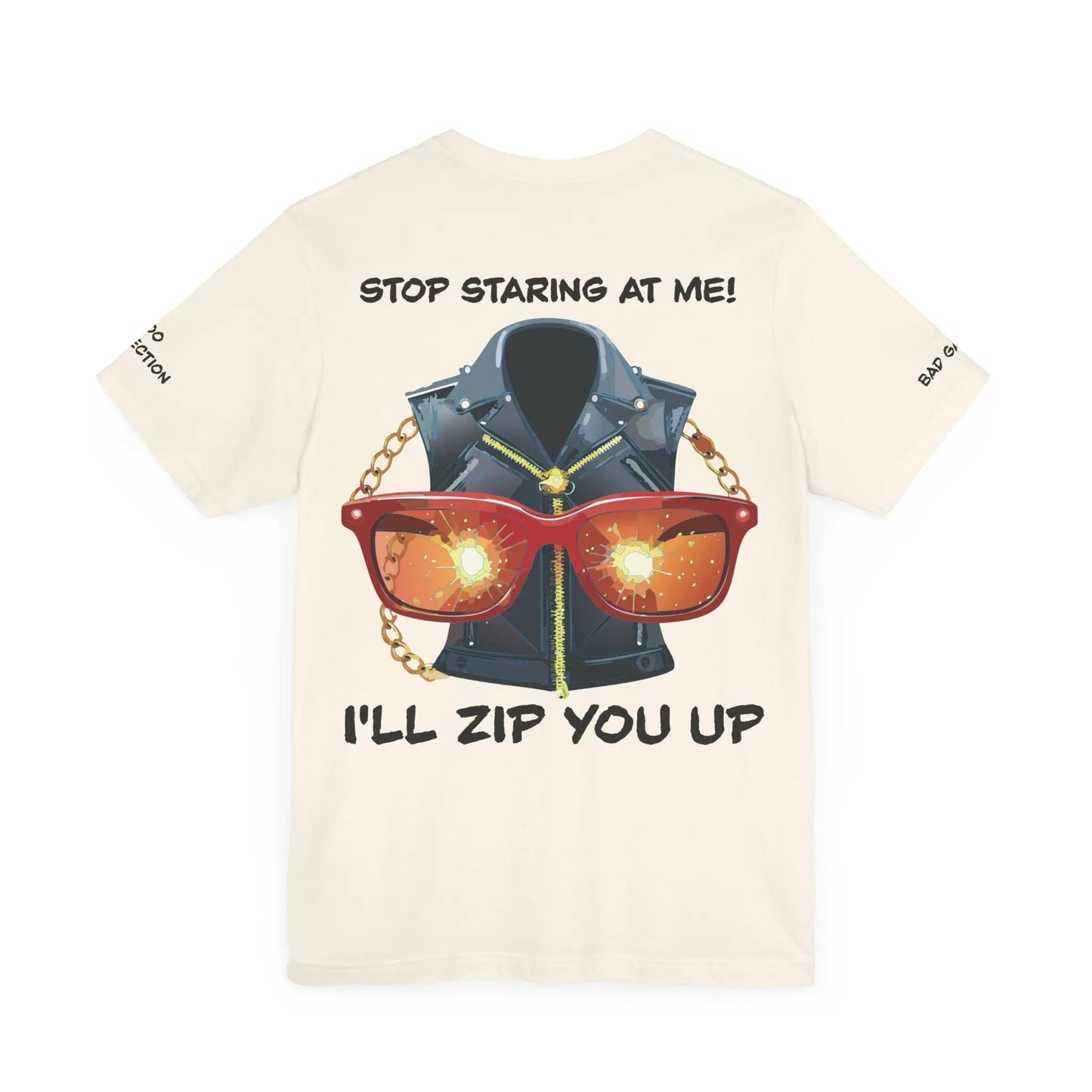 Bad Galaxy Animal T Shirt Made To Order 100 Percent Cotton Tee With Eco Friendly Inks Designed In US