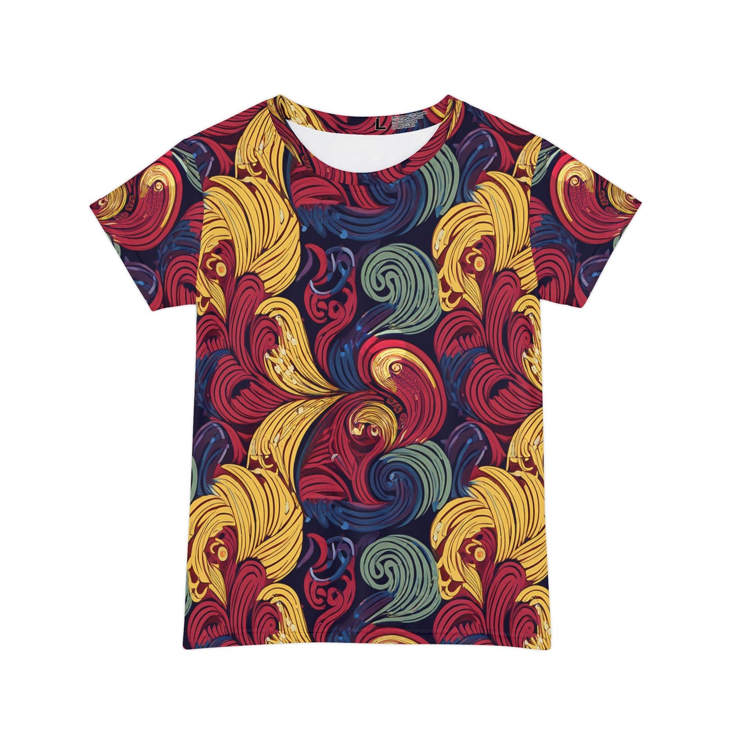 Abstract Print Shirt, Shirt with Abstract Print