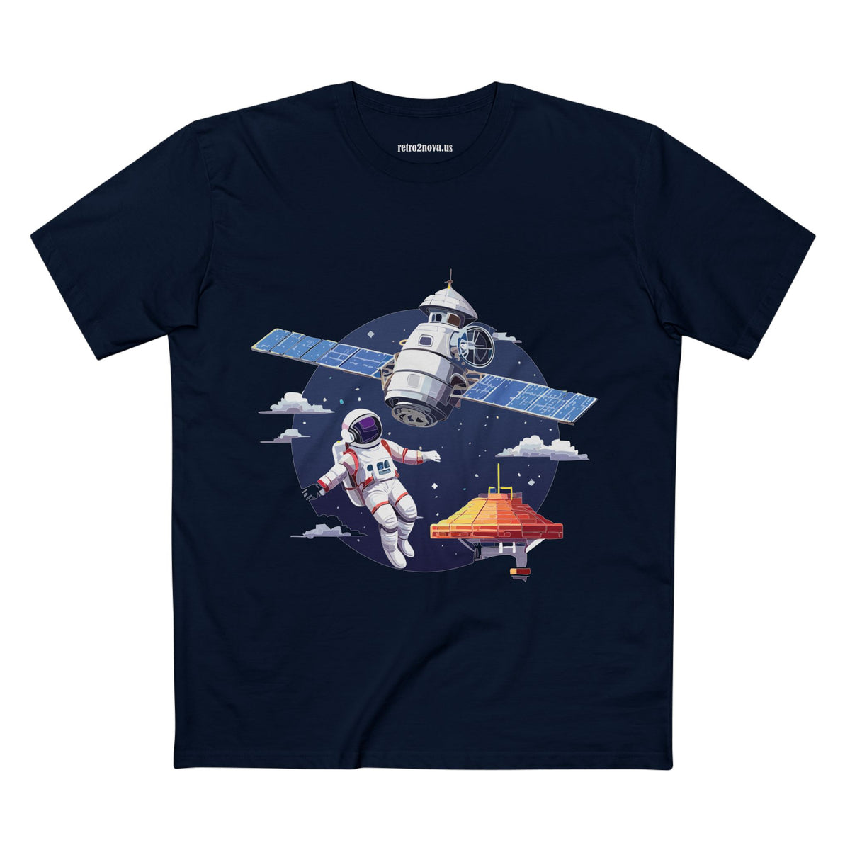 Cosmos Astronaut Graphic Tee Staple Unisex 100 Cotton Tee Shirt - CS-42
