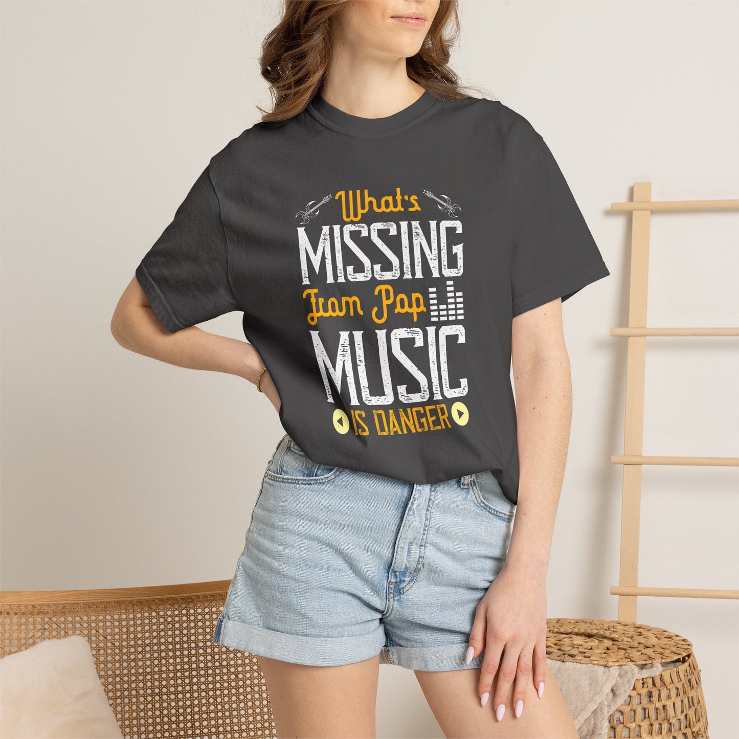 Music Graphic Design Unisex Cotton T-shirt m48