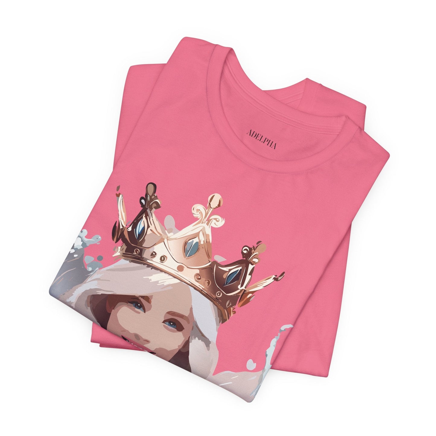 Queen Graphic Tee Unisex Jersey Short Sleeve Vintage Inspired Adelpha Art Design