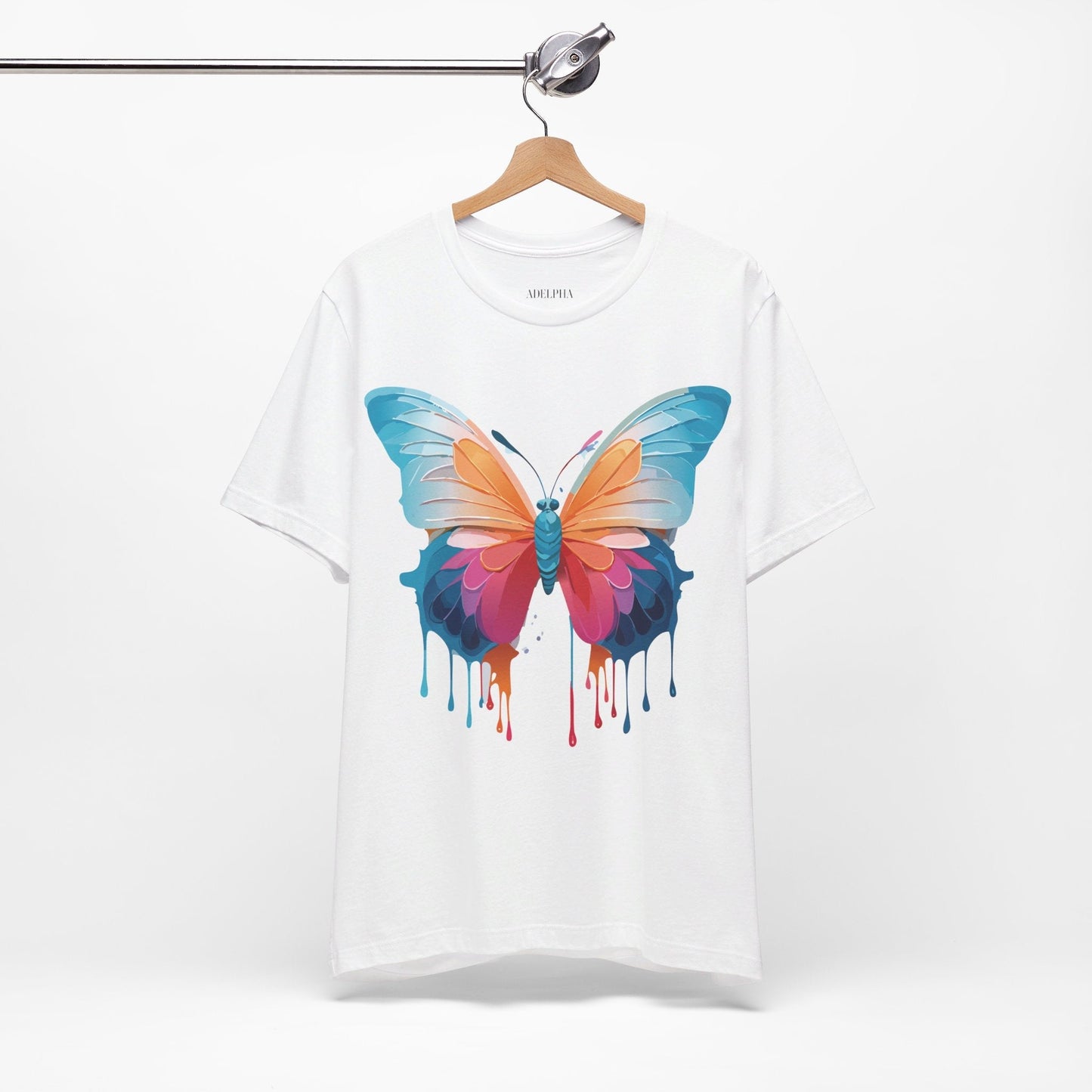 Butterfly Graphic T Shirt Unisex Adelpha Art Design Vintage Inspired Shirt