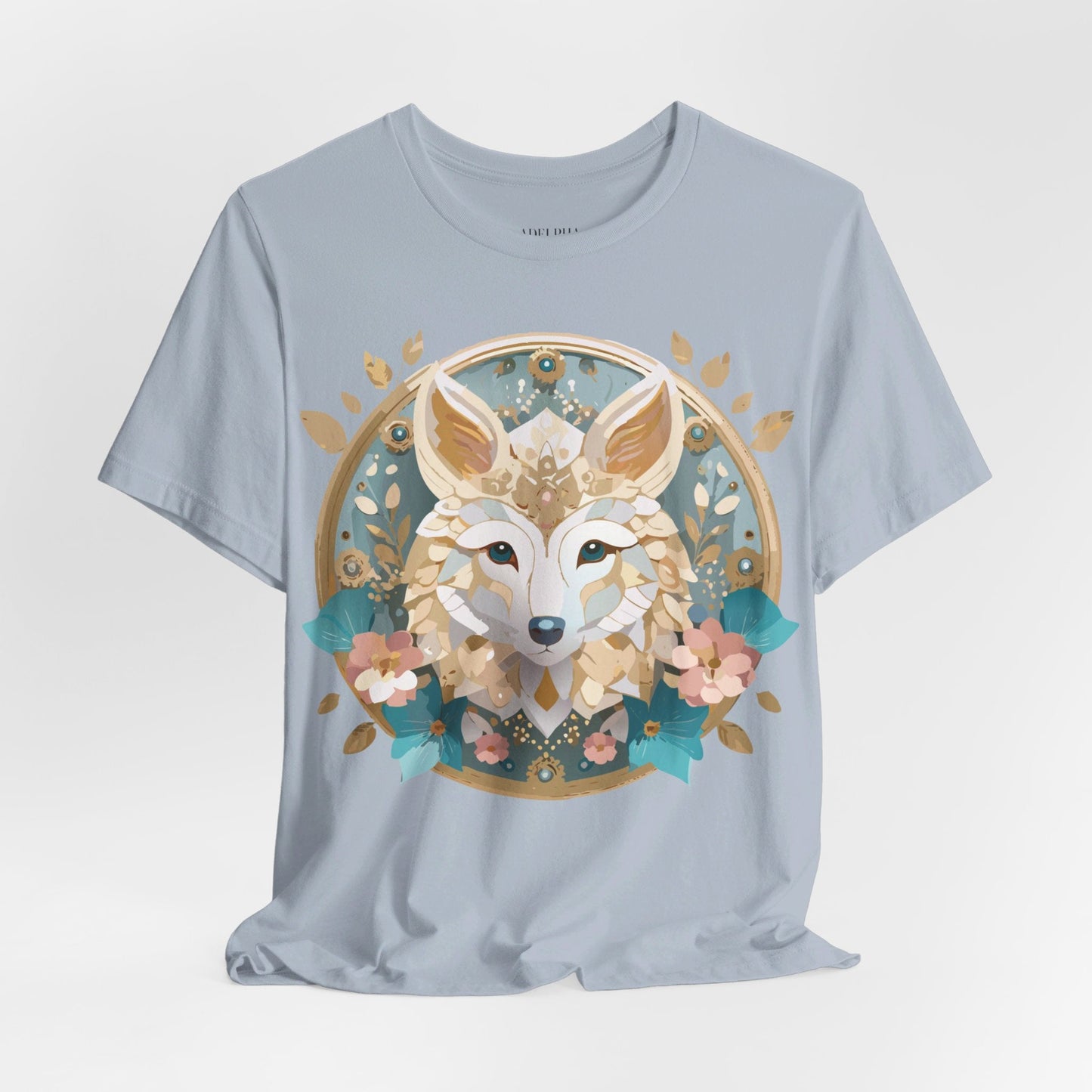 Adelpha Medallion Graphic Tee Unisex Short Sleeve Jersey Shirt With Vintage Artwork