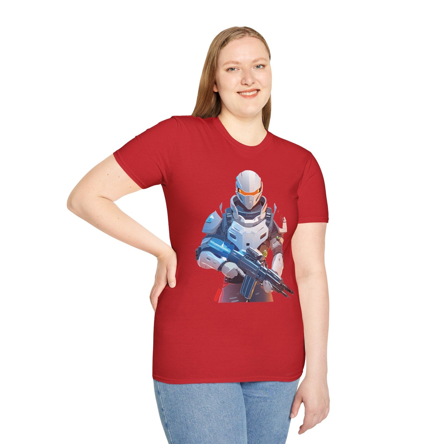 Robocop Graphic Unisex Cotton With Cyber Man Artwork Tee 4