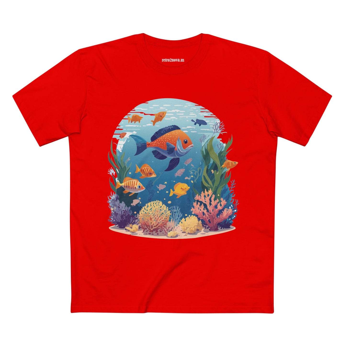 Ocean Shirt Ocean Pacific OP16 Unisex Premium Cotton Tee With Original Art Design