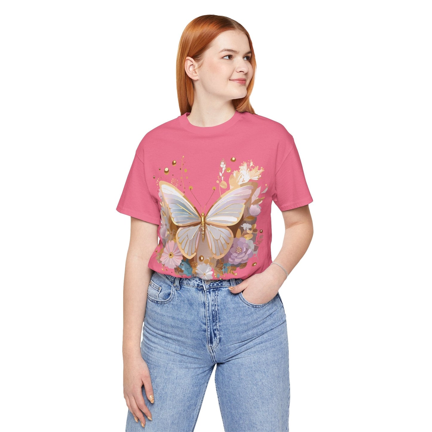 Adelpha Butterfly Graphic Tee Unisex Short Sleeve Shirt Vintage Art