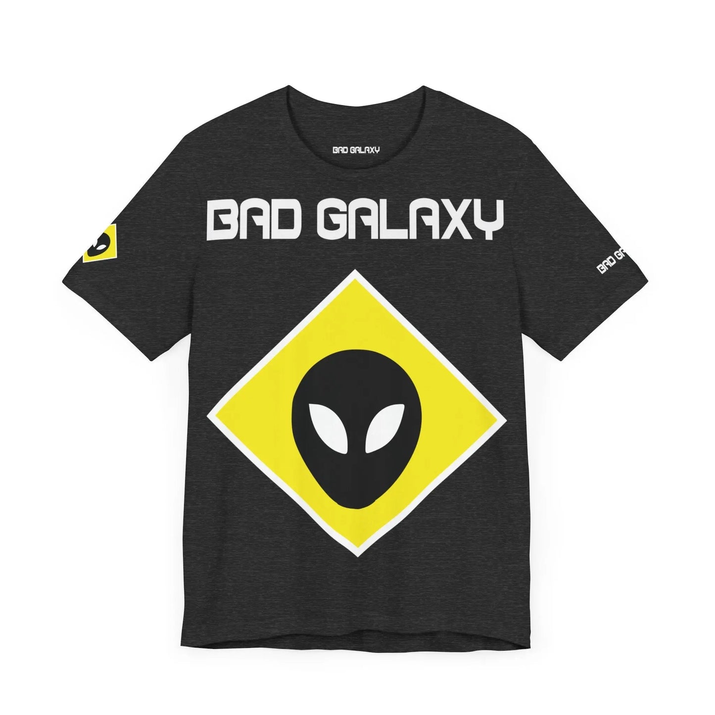 Tee Shirt With Alien From Bad Galaxy Lightweight 100 Percent Cotton Eco Friendly Inks Free Shipping